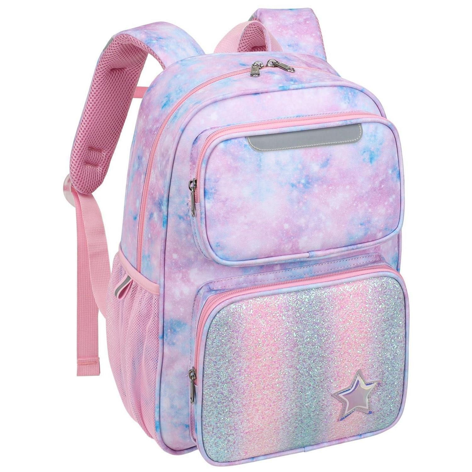 LuxusKollektion Kinderrucksack Kinderrucksack 15L Mädchen Rosa Tie-dye