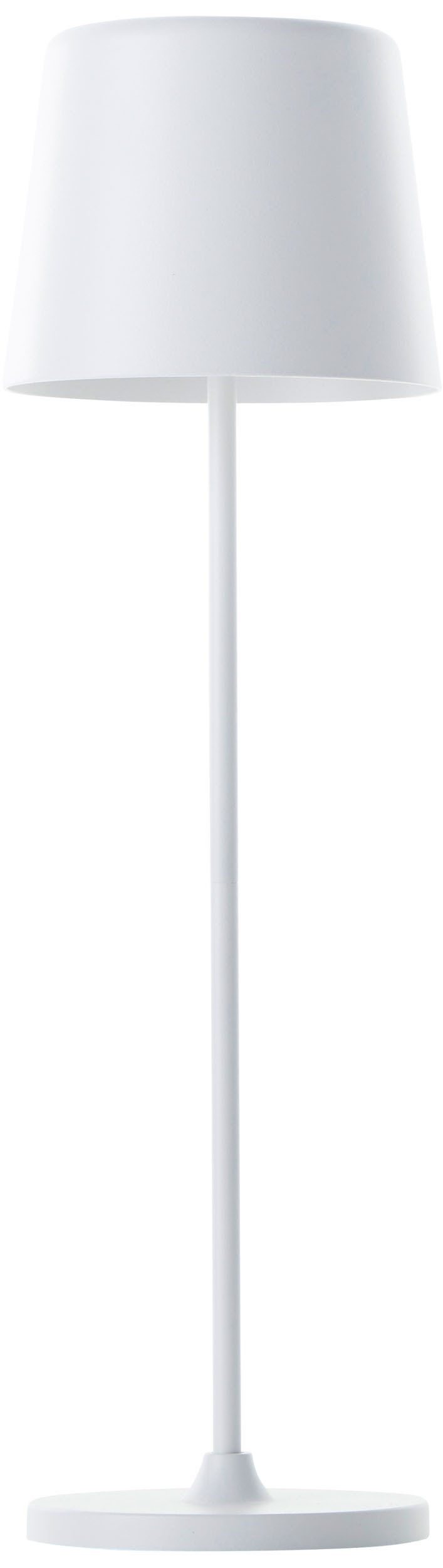 Brilliant LED Tischleuchte Kaami - mobile LED Außen Akku Tischlampe 2er-Set, Dimmfunktion, mehrere Helligkeitsstufen, LED fest integriert, Warmweiß, 310 lm, Touchdimmer, USB, Akku, Outdoor, Indoor, Akkuleuchte 37cm hoch