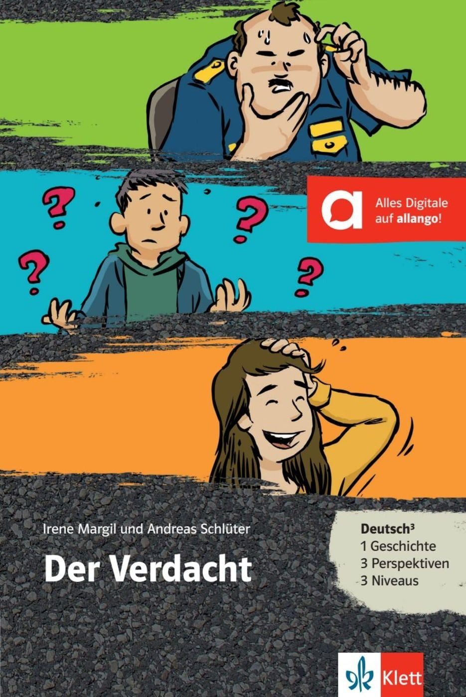 Schulbuch Der Verdacht Deutsch als Fremd- und Zweitsprache. Lektüre mit digitale Irene Margil, Andreas Schlüter