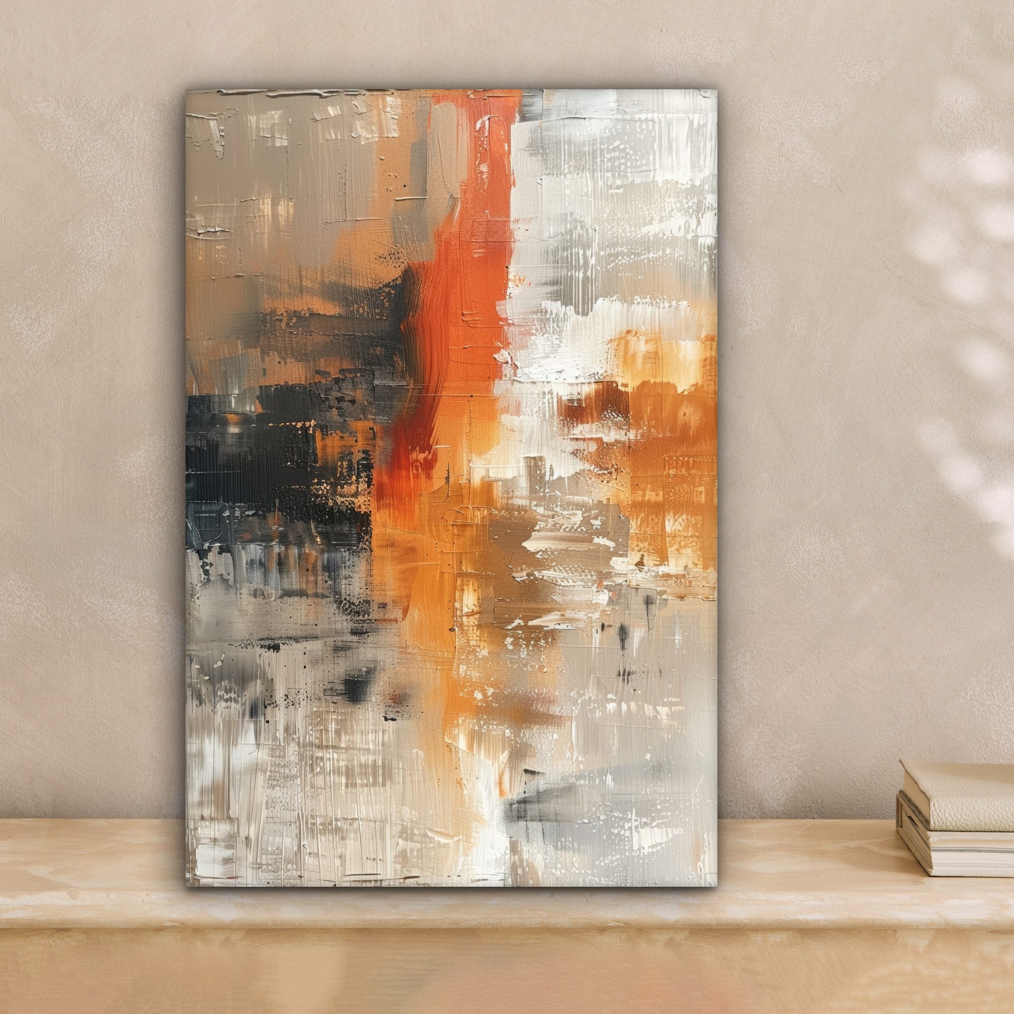 OneMillionCanvasses® Leinwandbild Farbe - Muster - Modern - Kunst, Fotodruc günstig online kaufen