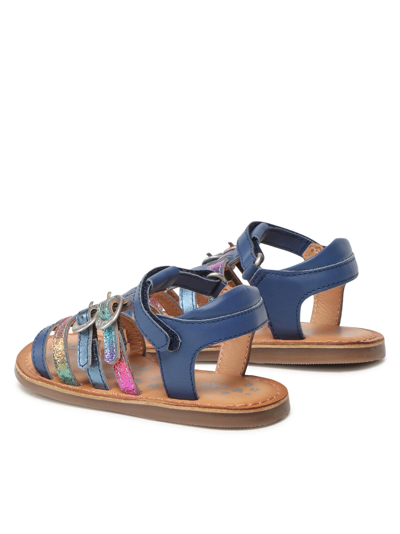 Kickers Sandalen Diveta 894651-30 S Bleu Fonce Metallise 51 Sandale