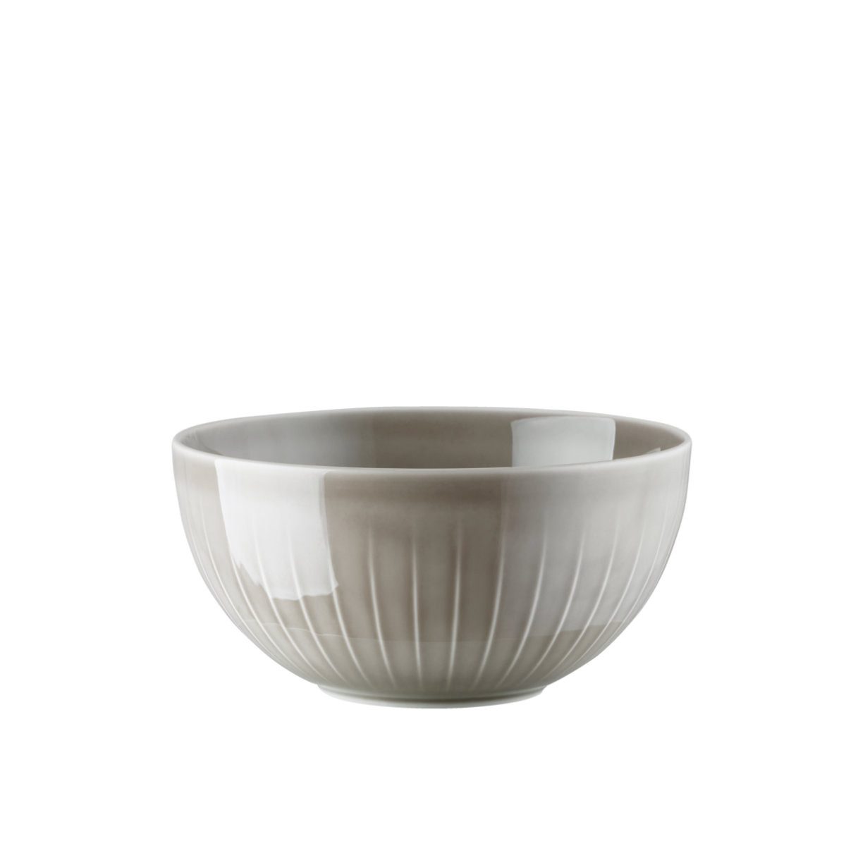 Rosenthal Frühstücks-Geschirrset Joyn Grau, 6 Personen, Porzellan, 18-tlg.
