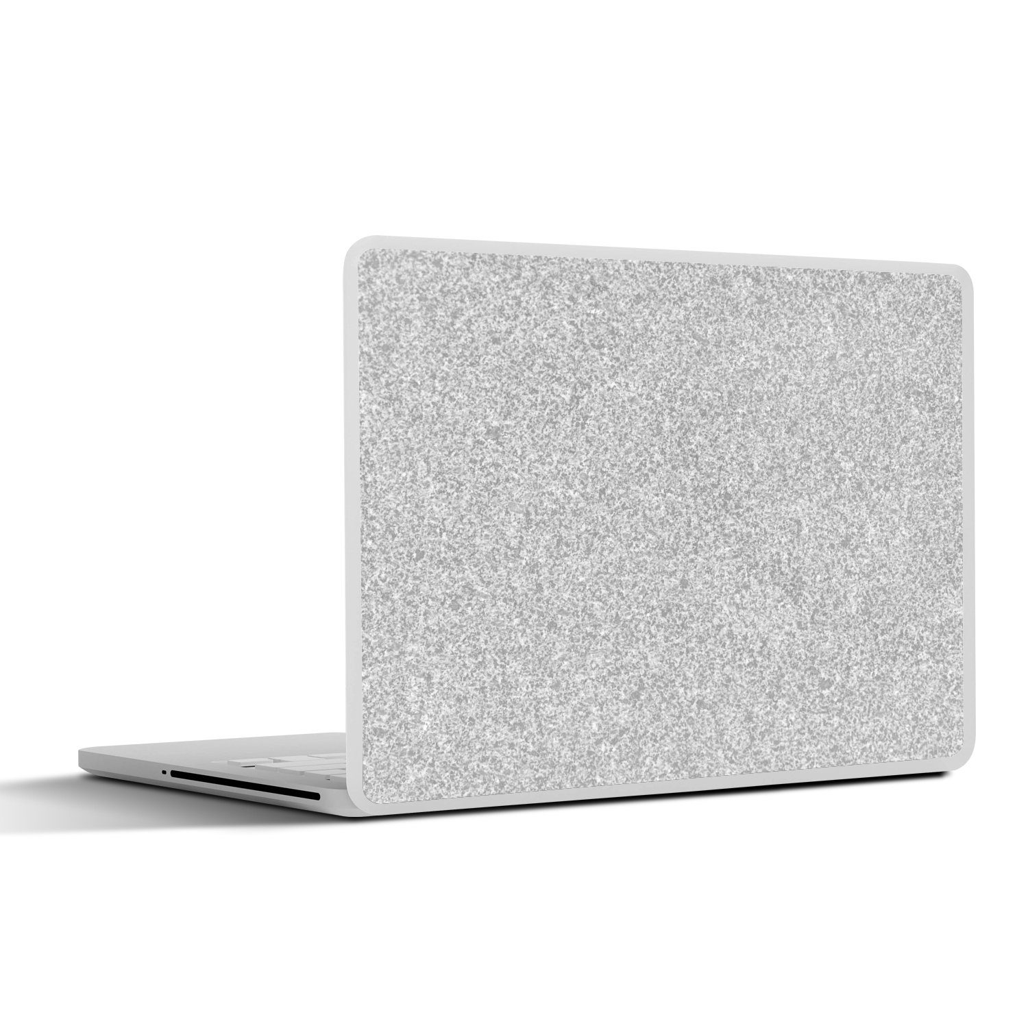 MuchoWow Laptop-Aufkleber Granit - Struktur - Grau - Design, (1tlg), Laptop Folien Cover, Aufkleber, Sticker, Schutz vor Kratzern, 25x18 cm