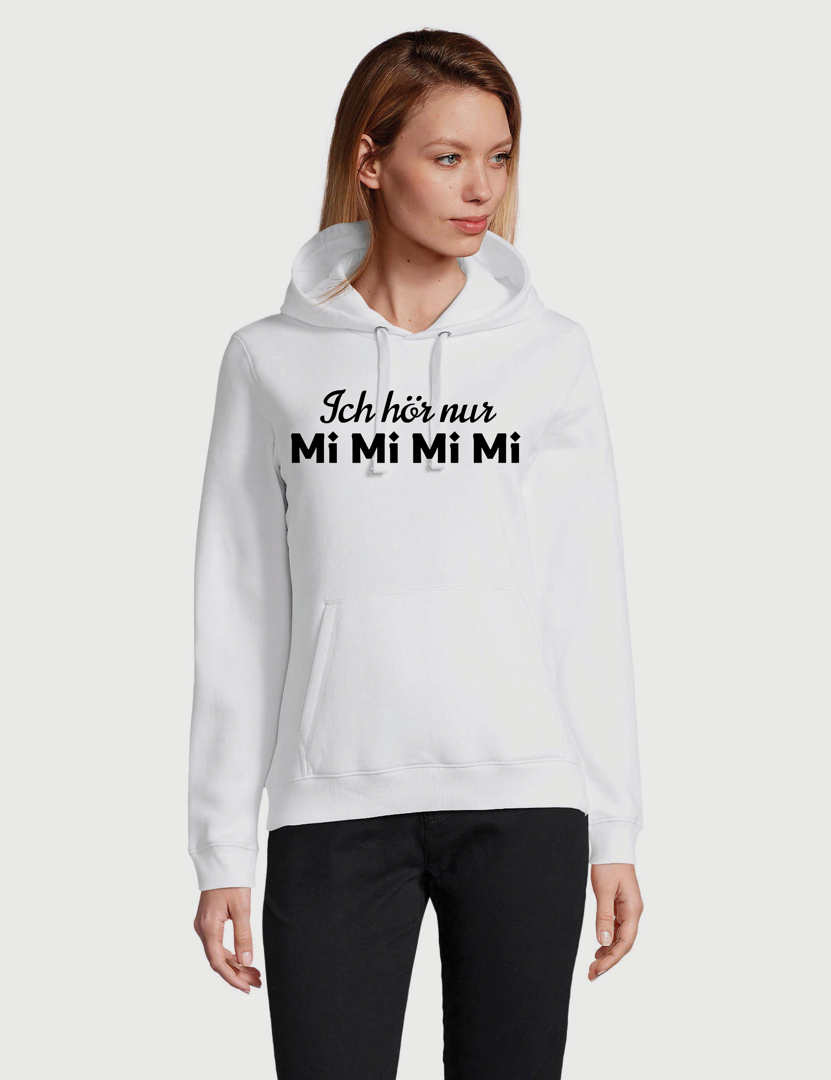 Youth Designz Kapuzenpullover "Ich höre nur MiMiMiMi" Damen Hoodie Pullover witzigen Print Geschenk mit lustigen Spruch für Frauen