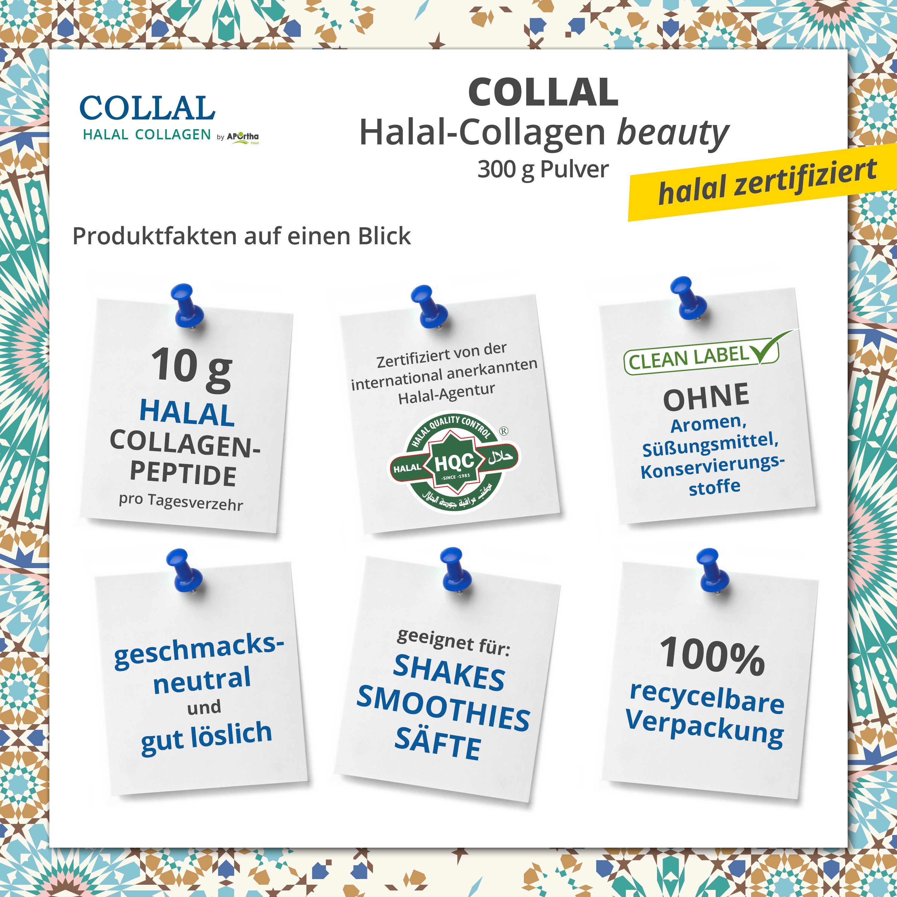 Collal Collal® Halal-Collagen (Rind) - beauty - 300 g Pulver, 300 g