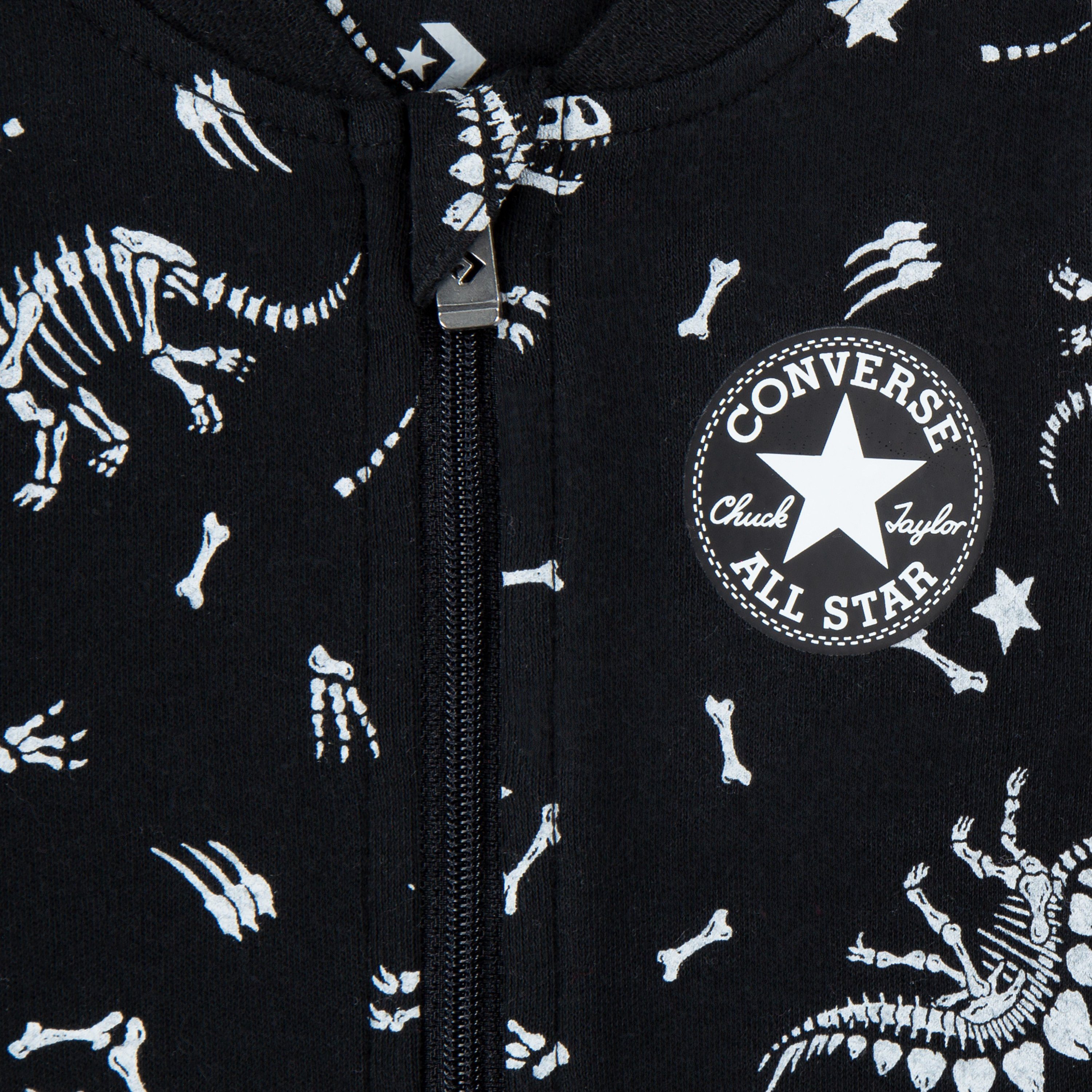 DINOS FOOTED Converse COVERALL Strampler