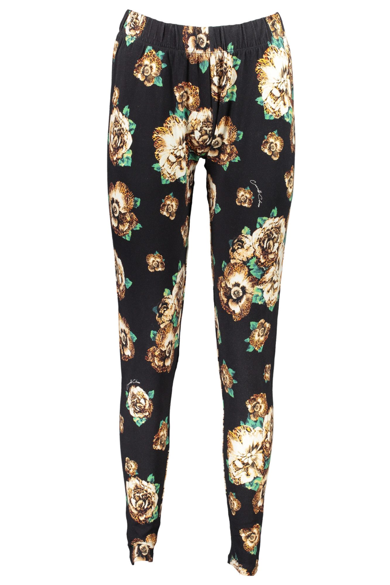 Cavalli Class 5-Pocket-Hose Stylische Damen-Leggings Schwarz günstig online kaufen