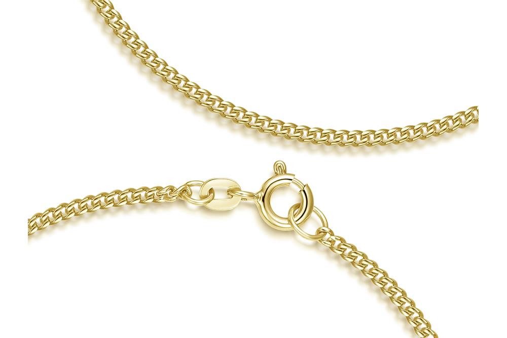 Silberkettenstore Goldarmband Panzerkette Armband 1,7mm - echt 585 Gold, Lä günstig online kaufen