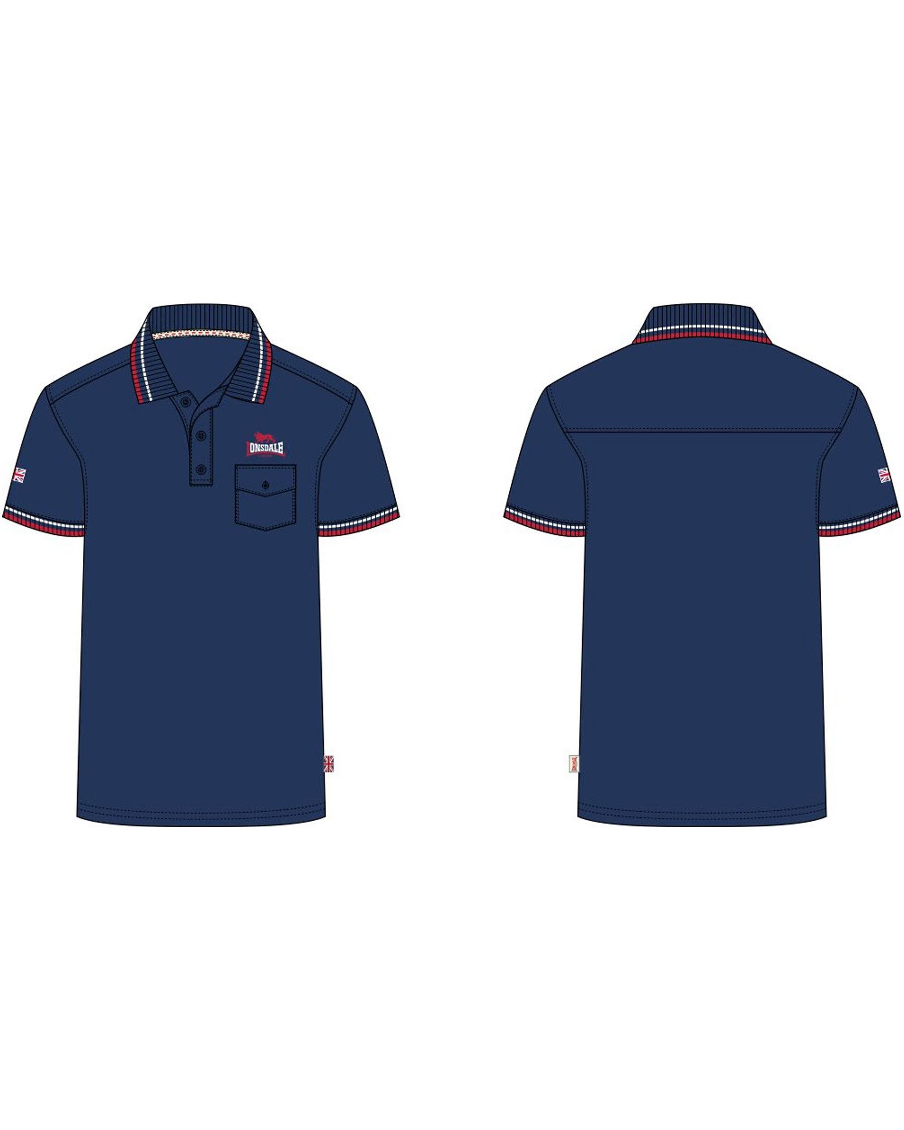 Lonsdale T-Shirt Lonsdale Polohemd Lynton (Packung, 1er-Pack) günstig online kaufen