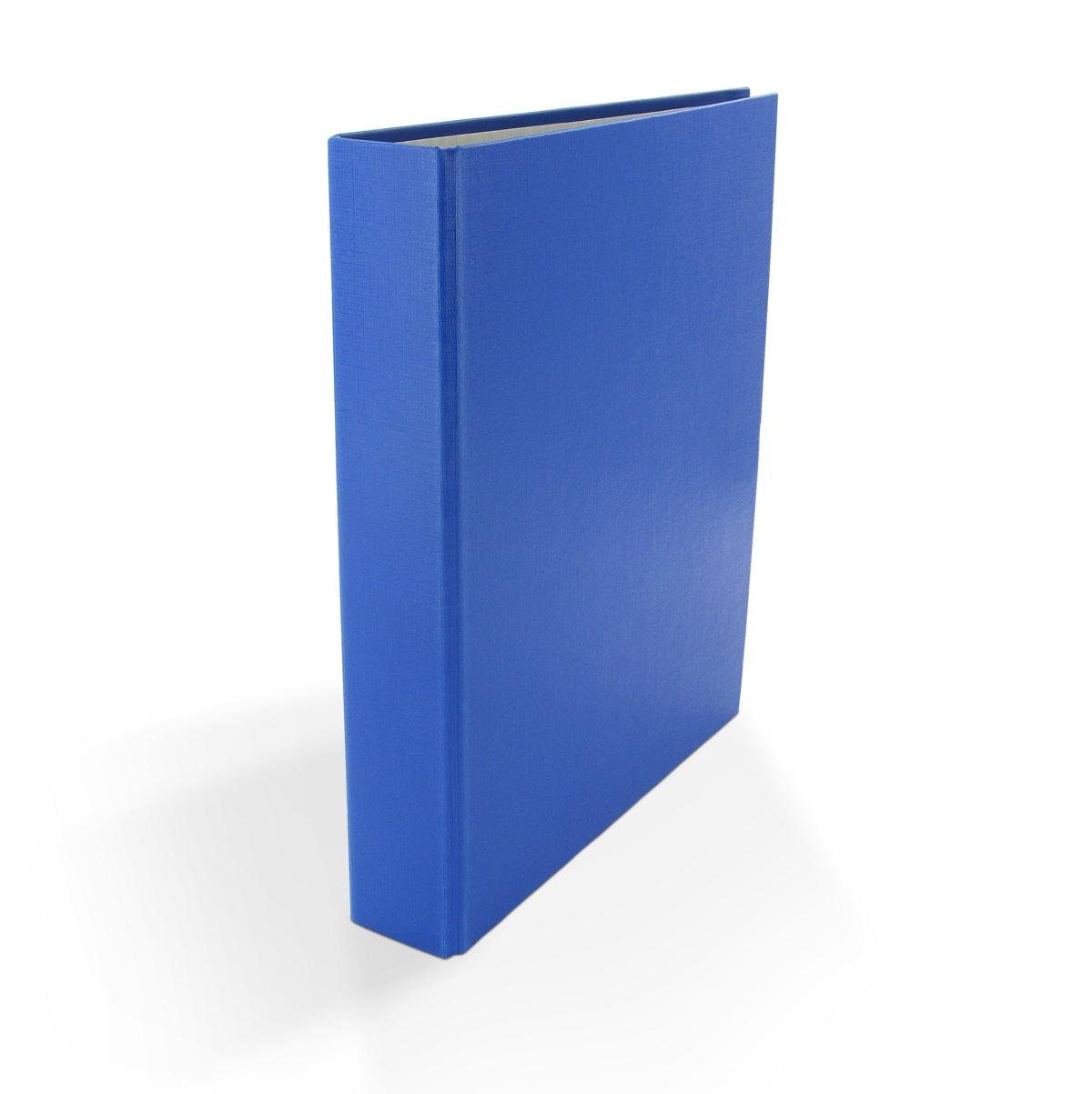 Livepac Office Aktenordner Ringbuch / DIN A5 / 4-Ring Ordner / Farbe: blau