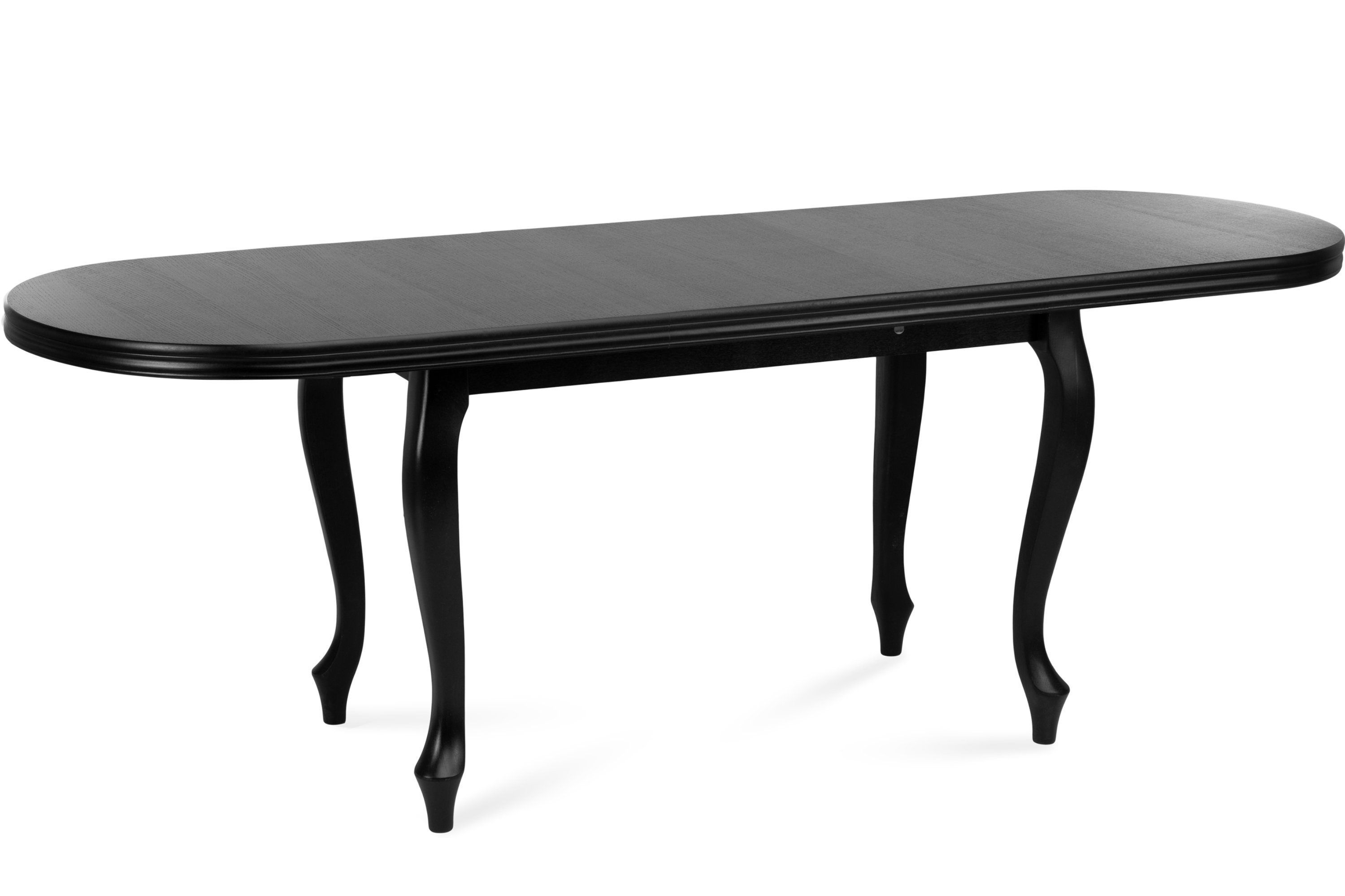 Esszimmertisch oval 220cm, | ALTIS | Esstisch schwarz Küchentisch, ausziehbar schwarz schwarz bis Konsimo