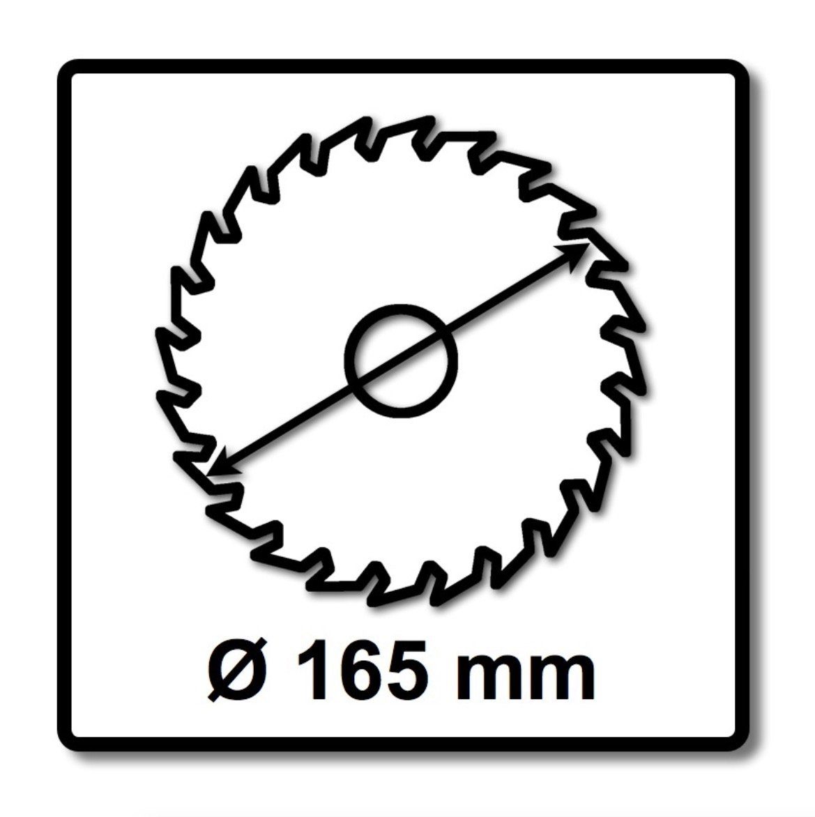 Makita Kreissägeblatt SPECIALIZED Kreissägeblatt für Holz 165 x 20 x 1,85 mm 48 Zähne (B-5