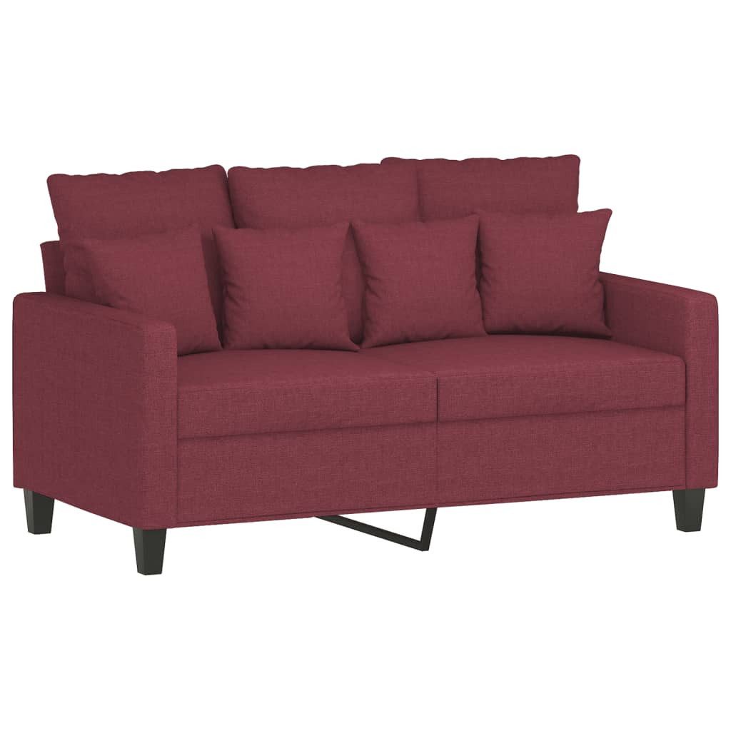 vidaXL Sofa 2-tlg. Sofagarnitur mit Kissen günstig online kaufen