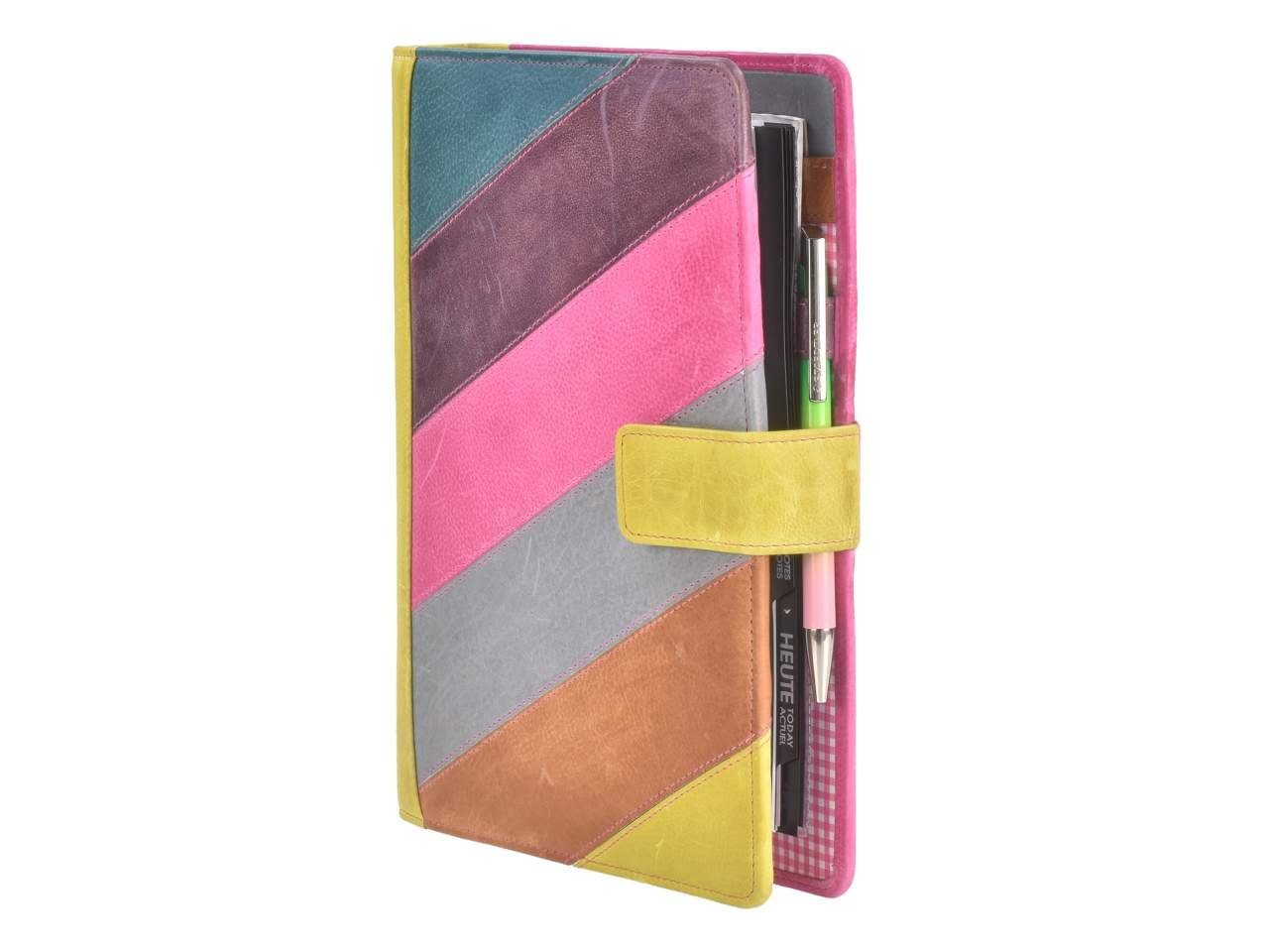 Greenburry Terminplaner Candy Shop, A5, Terminkalender, mit Kalender 2026, buntes Muster