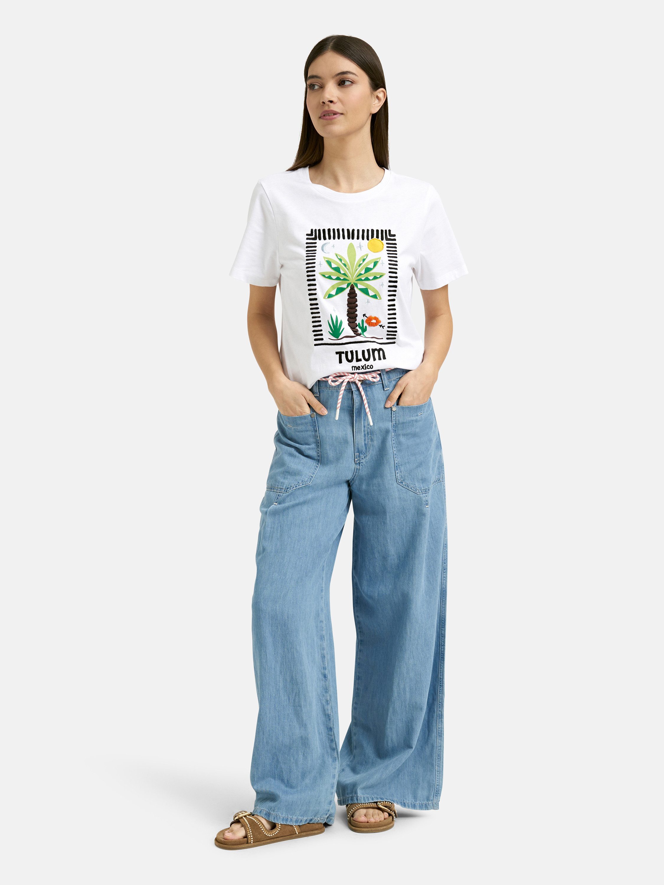 Smith & Soul Rundhalsshirt aus Baumwolle