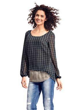 heine Klassische Bluse Druck-Tunika