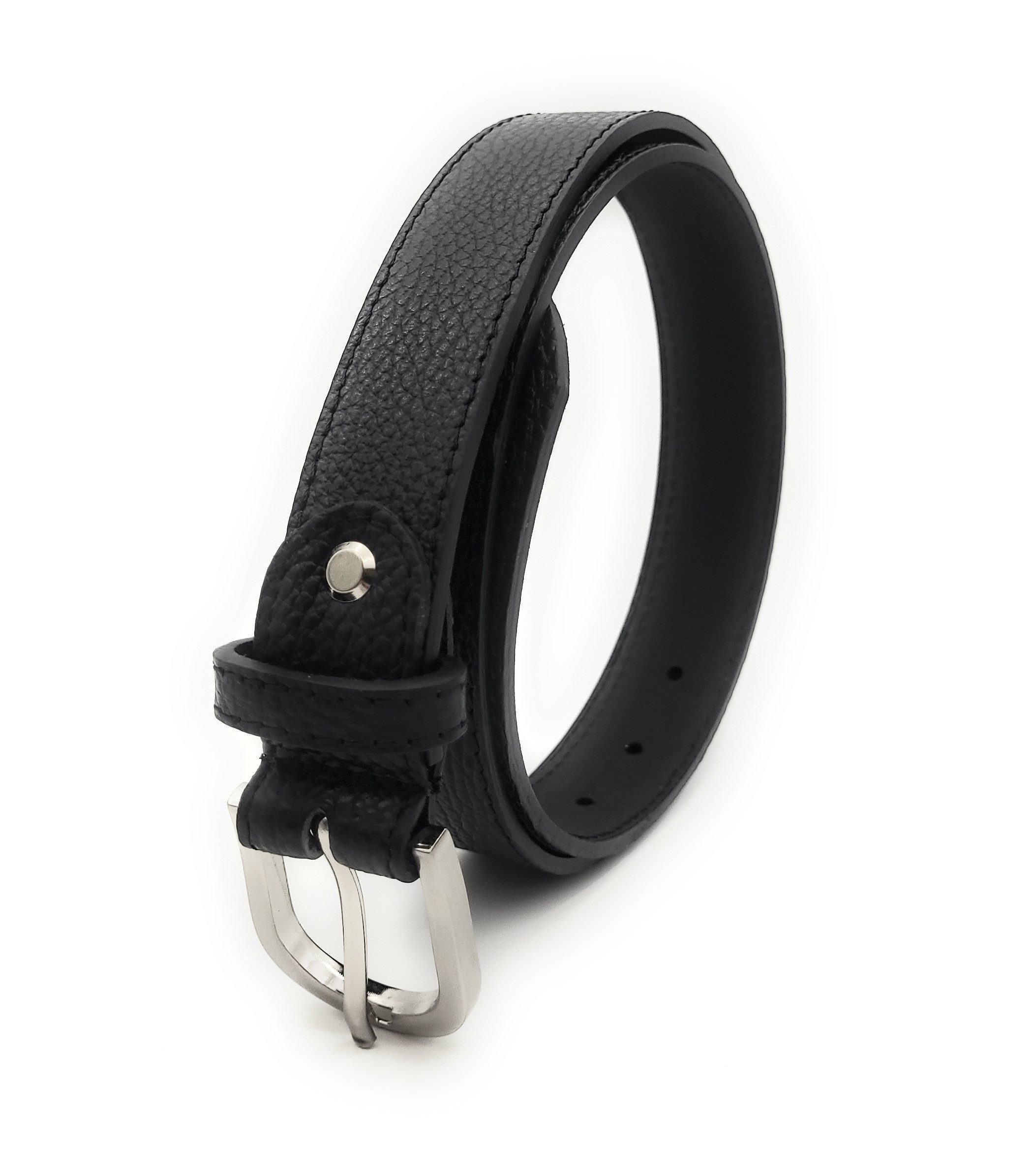 Lemasi Ledergürtel echt Leder Damen Gürtel, made in Italy, 3cm breit, kürzbar