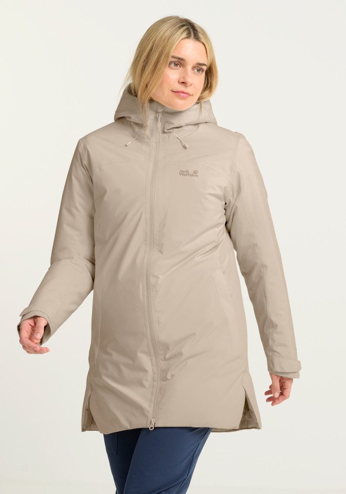Jack Wolfskin Winterjacke HEIDELSTEIN 2 INS JKT W Winterjacke mit Kapuze, wasserdicht, warm