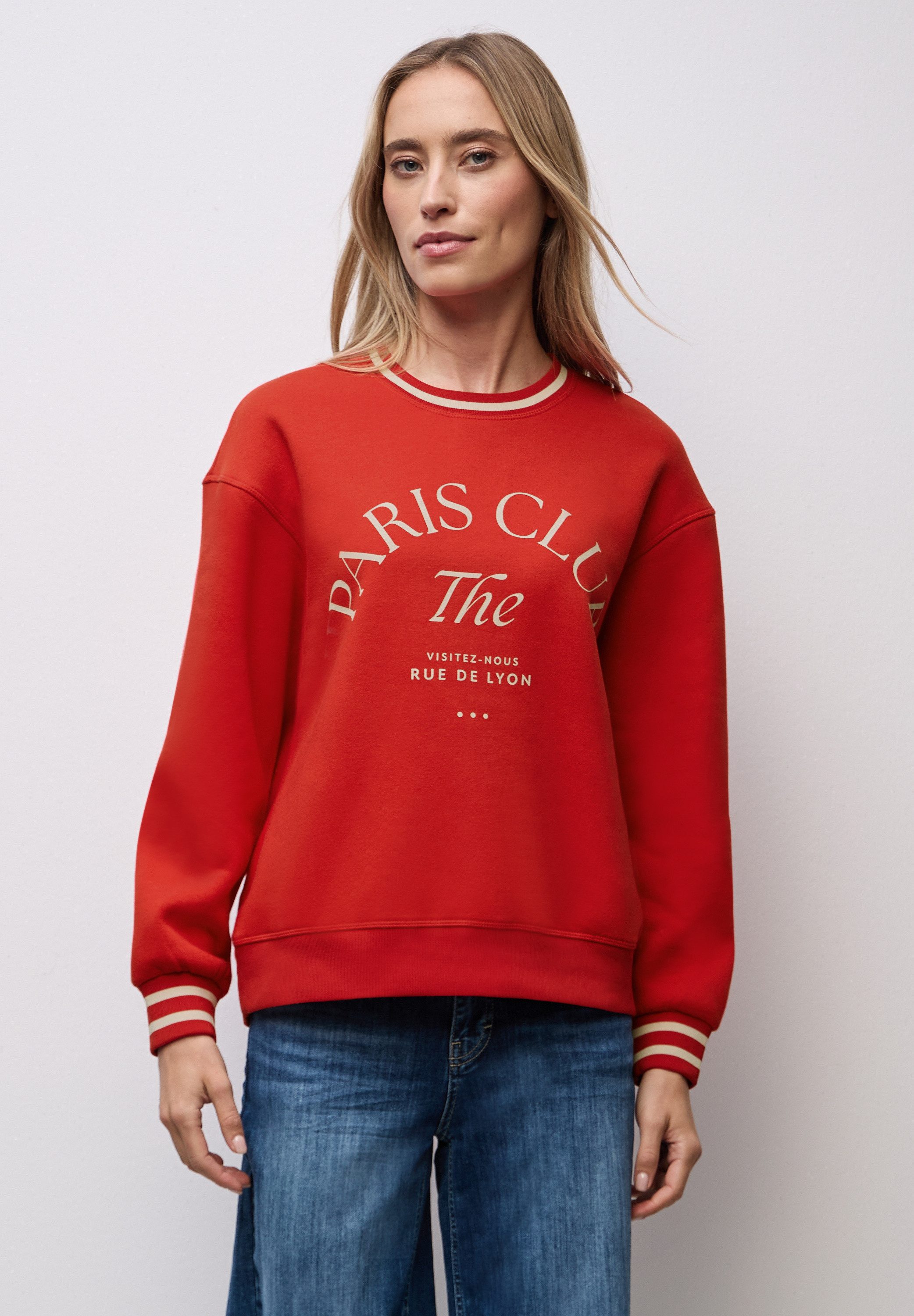 STREET ONE Sweatshirt Rundhalsausschnitt günstig online kaufen