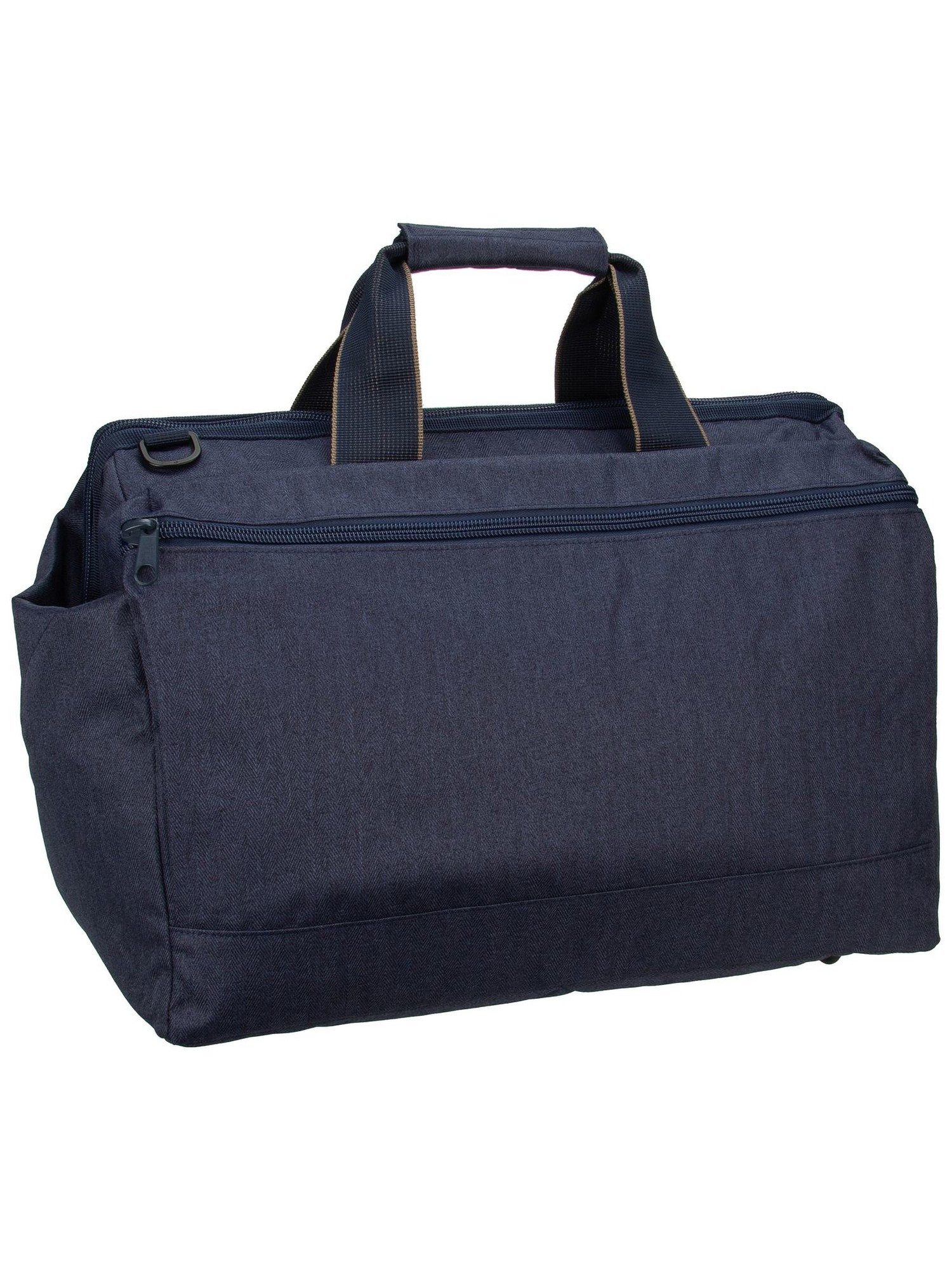 Herringbone Dark Blue