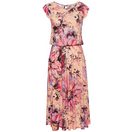 LASCANA Midikleid mit Rüschenärmeln