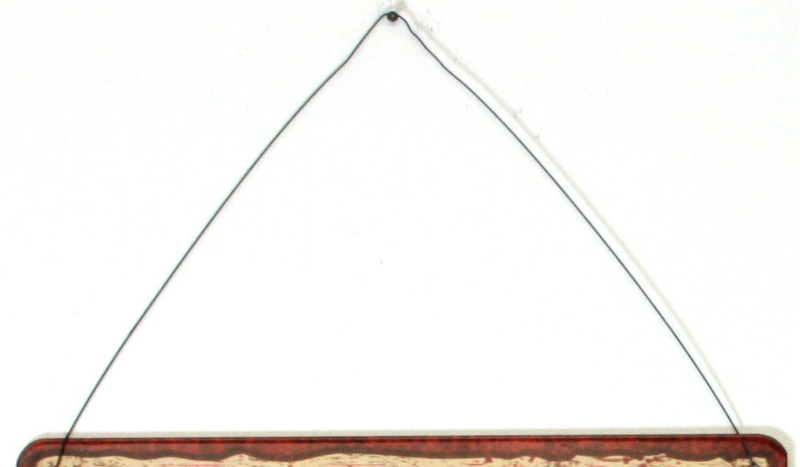 Moritz Metallschild Blechschild Lavande de Provence 30 x 30, (Einzeln), Vintage Retro Deko Schild Metallschild Wandbild Schild