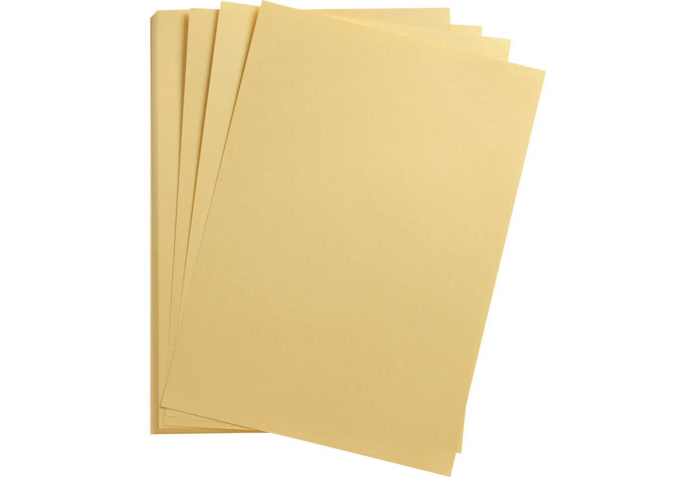 Thumbnail - CLAIREFONTAINE Fotopapier Maya Tonpapier 50x70cm 120g 250 Bogen - Gold 397180C, Bögen Clairefontaine