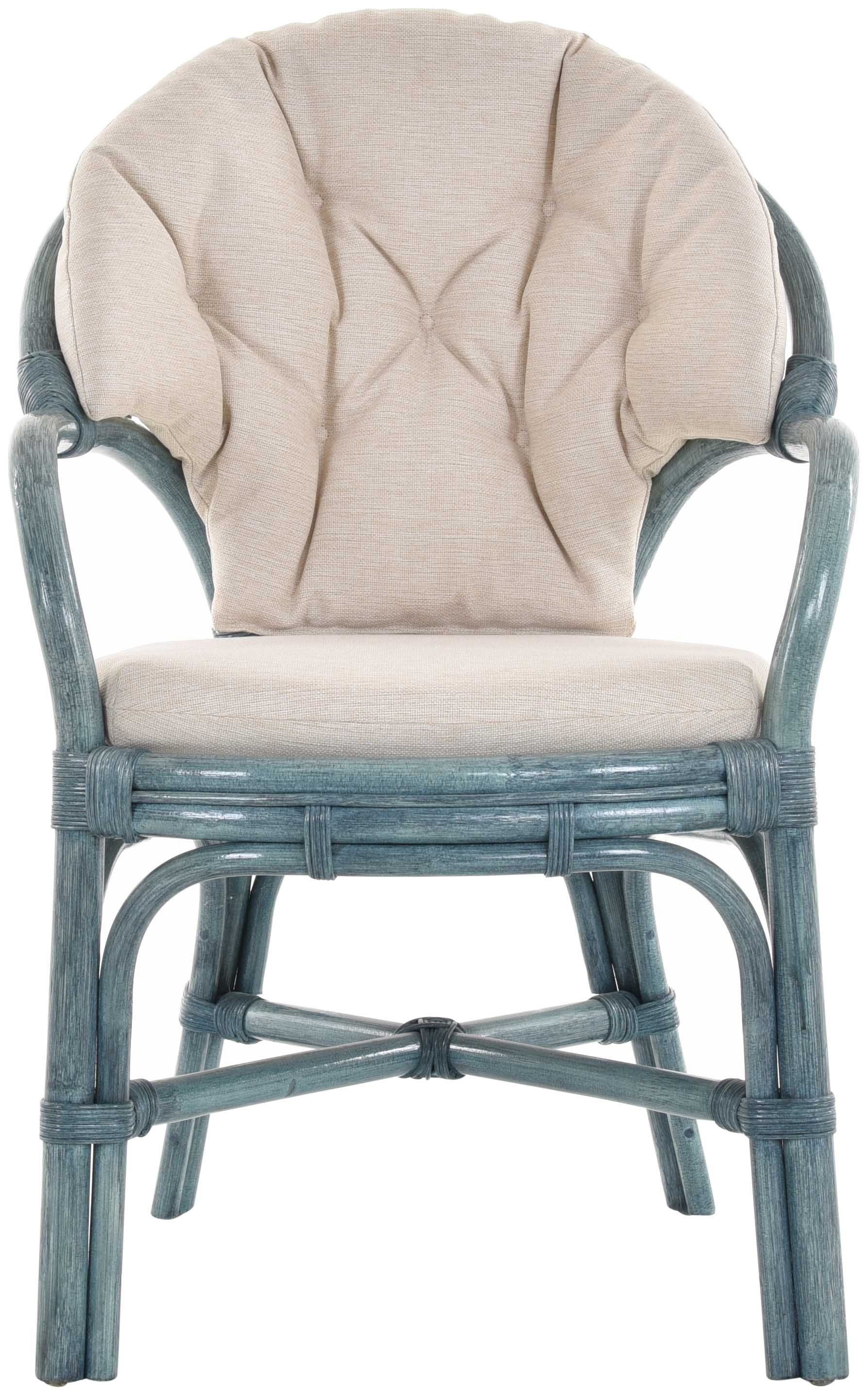 Krines Home Armlehnstuhl Klassischer Korbsessel Rattansessel günstig online kaufen