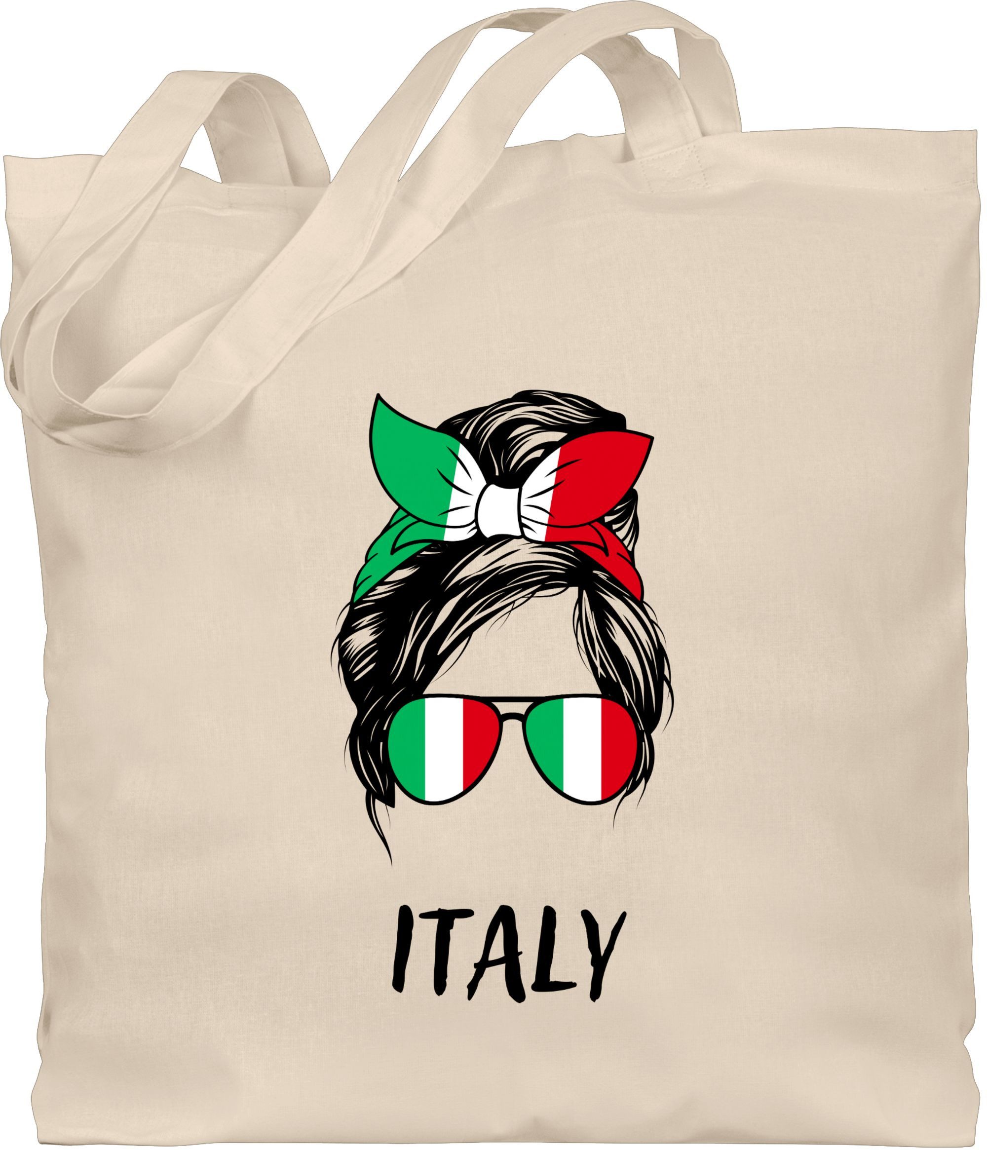 Shirtracer Umhängetasche Cooles Italien Motiv Italia Style Italy, 2024 Fussball EM Fanartikel