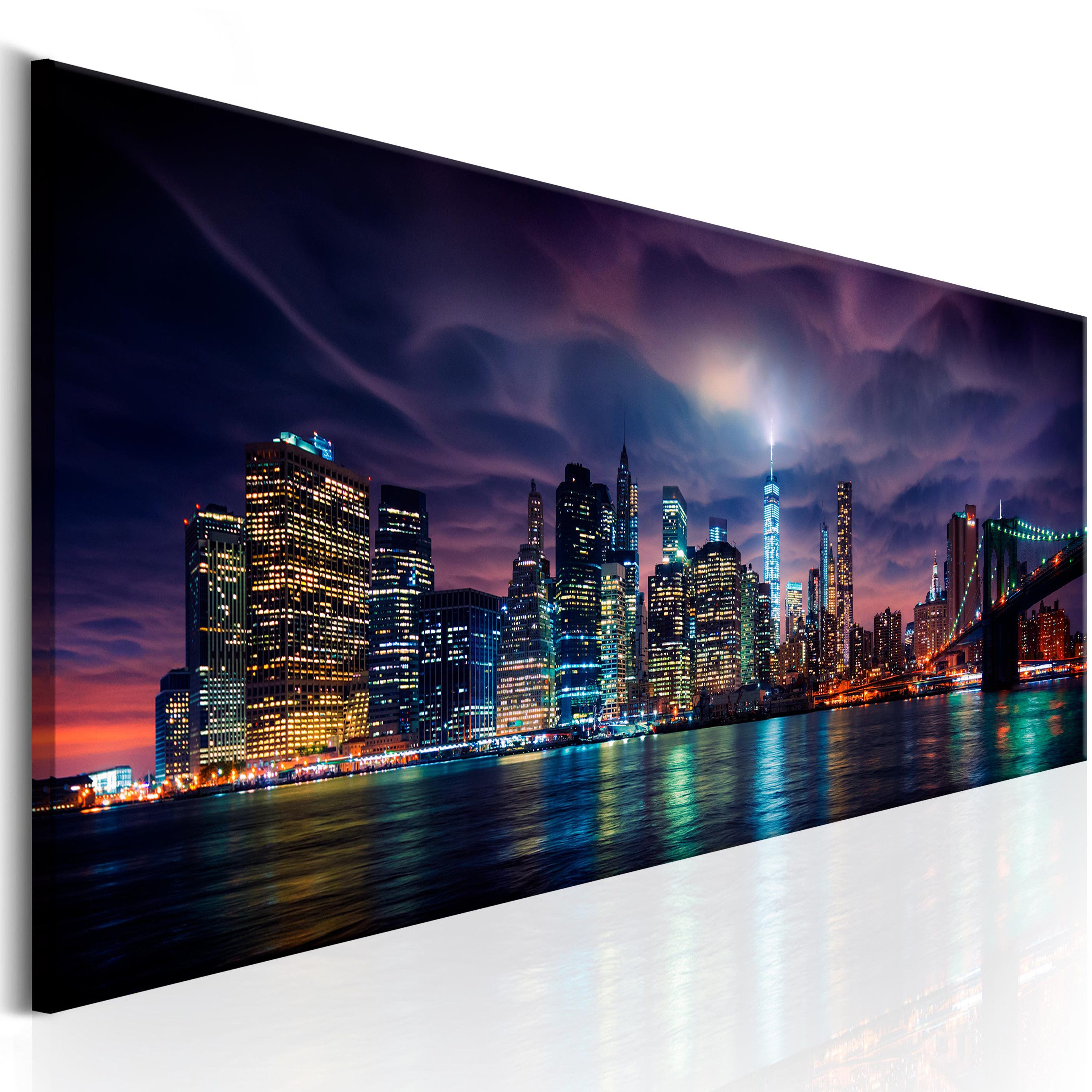 Wandbild New York: Dark City