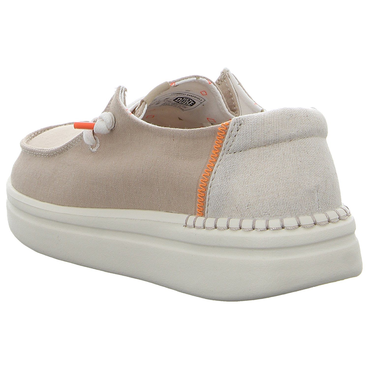 sandshell Dude Hey Rise Sneaker chambray Wendy