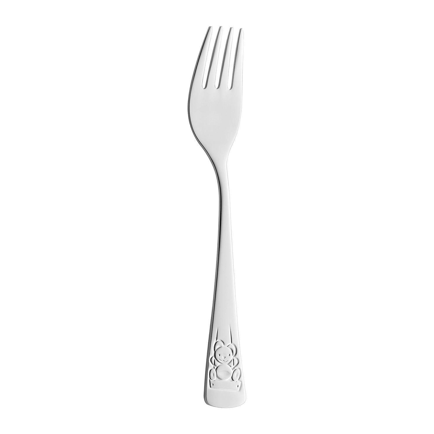 Zwilling Kinderbesteck 4-teiliges Set TEDDY, Teddybären-Motiv, 1 Personen, Edelstahl 18/10, Spülmaschinengeeignet