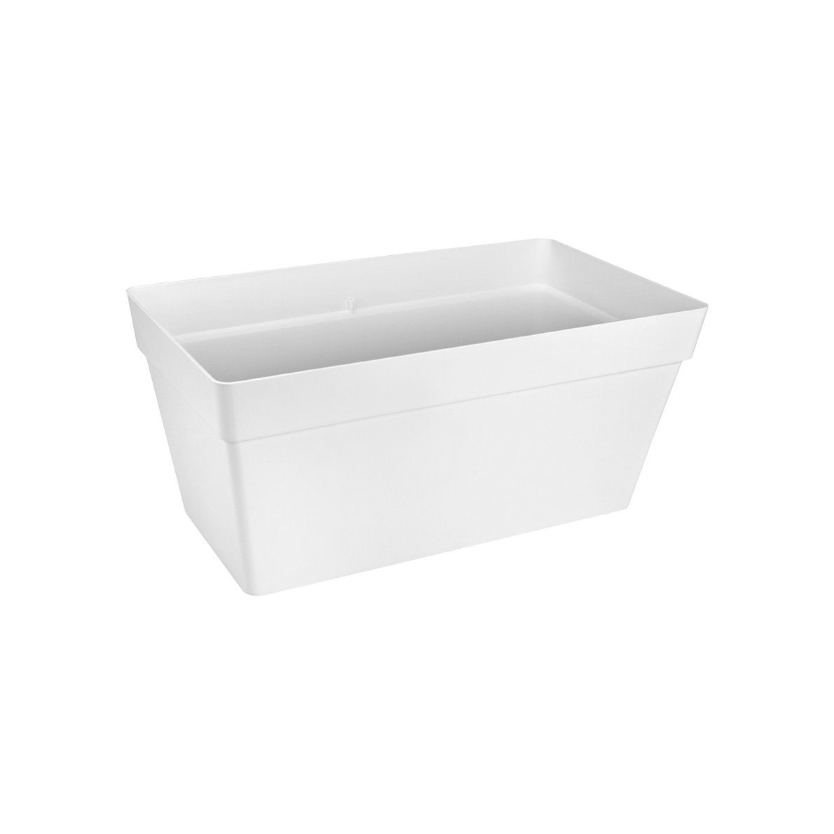 Elho Pflanzkübel loft urban terrace rollen 70 weiss