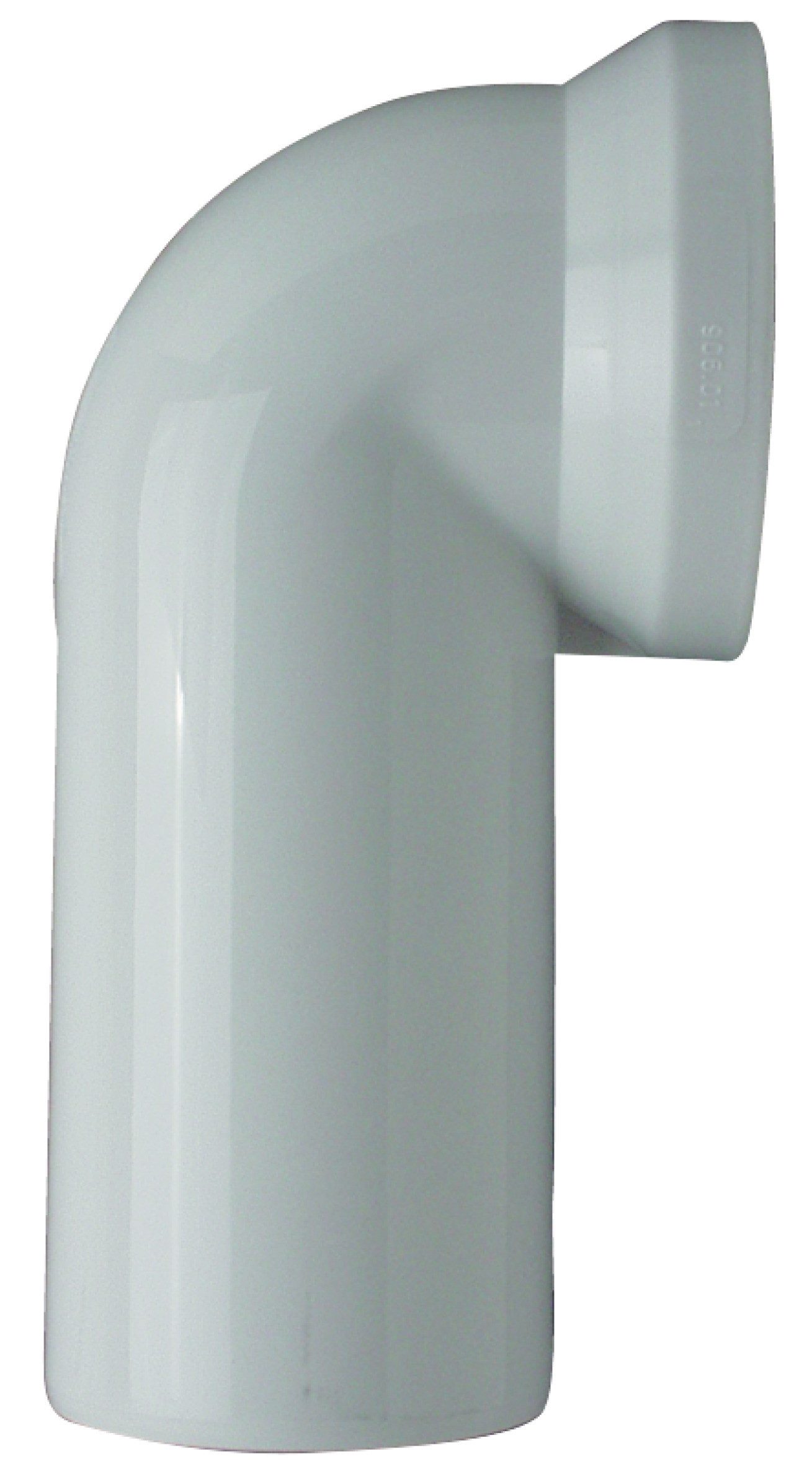 Conmetall Meister Seifenspender WC-Ablaufbogen 90Grad ø100mm weiß