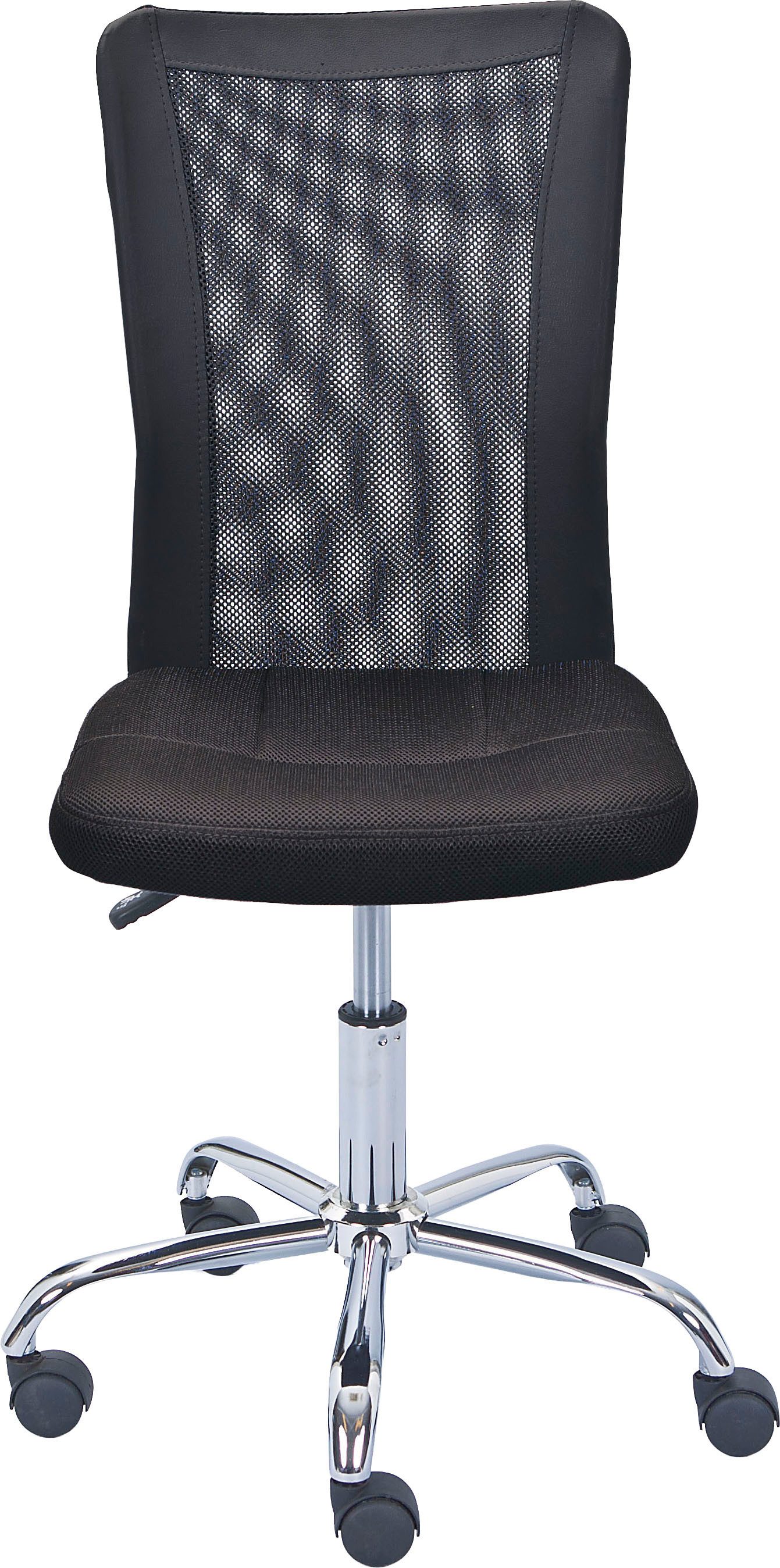 Inter Link Bürostuhl Bonnie, Kinderdrehstuhl aus Mesh, ergonomisch, höhenverstellbar, Kinderbürostuhl mit rollen, Drehstuhl 360° drehbar, in bunten Farben