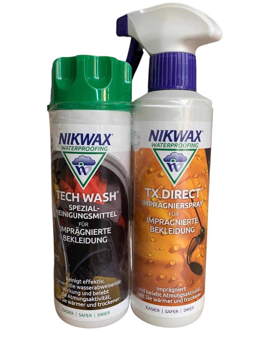 Nikwax NIKWAX TechWash und TX.Direct Spray-on 2x300ml - Doppelpack Spezialwaschmittel