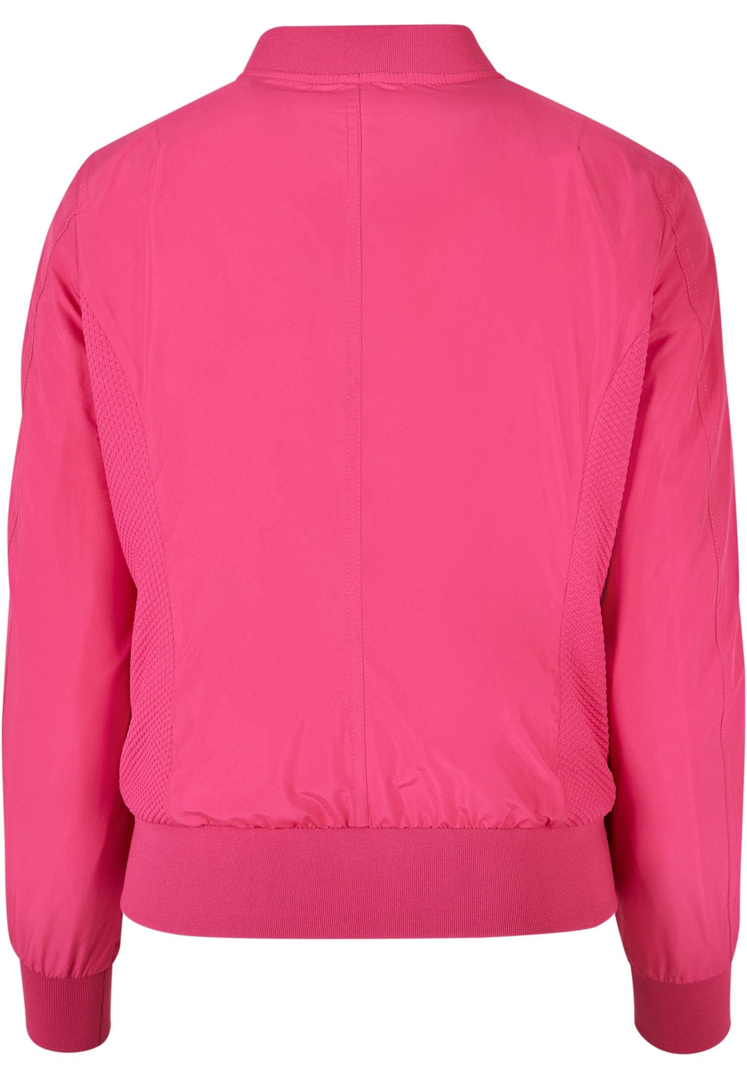URBAN CLASSICS Outdoorjacke Damen (1-St) Light Ladies Jacket Bomber pink hibiskus