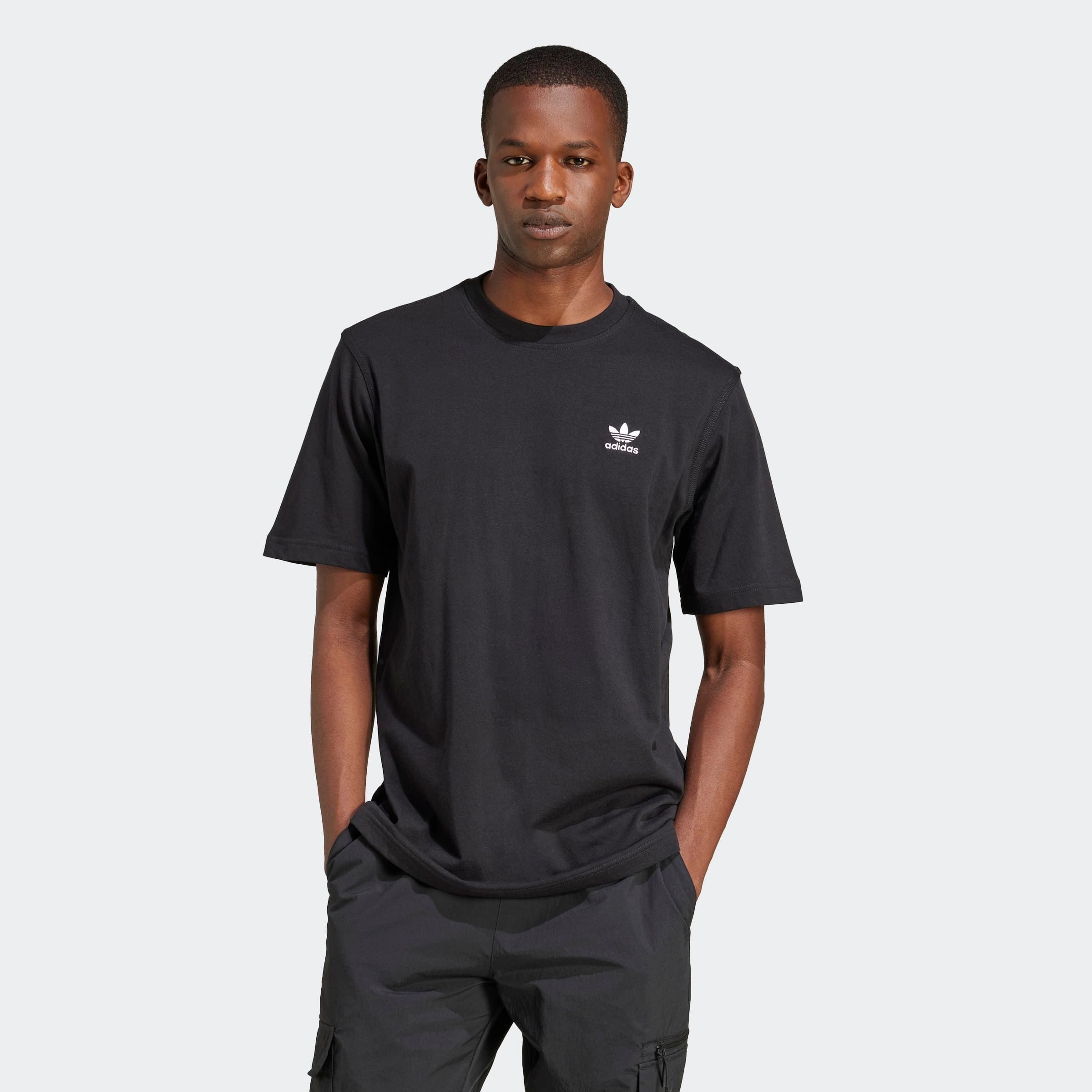 adidas Originals T-Shirt TREFOIL ESS TEE drei Streifen Essentials Shirt mit günstig online kaufen