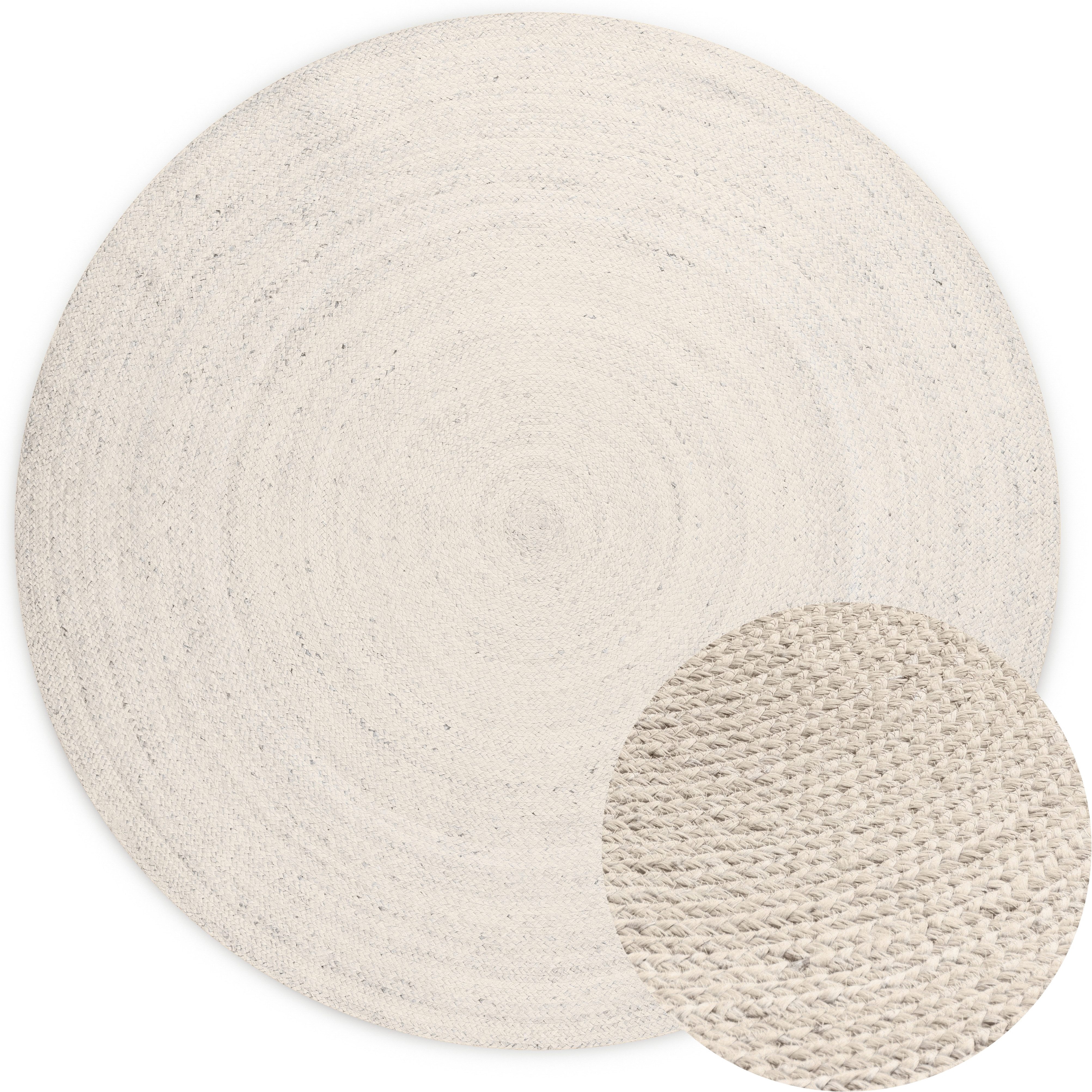 HANSE Home Teppich Rangpur Juteteppich, in rund und oval, oval, Höhe: 10 mm, handgewebt, 100% Jute, Natur, Wohnzimmer, Flur, Boho, Skandi