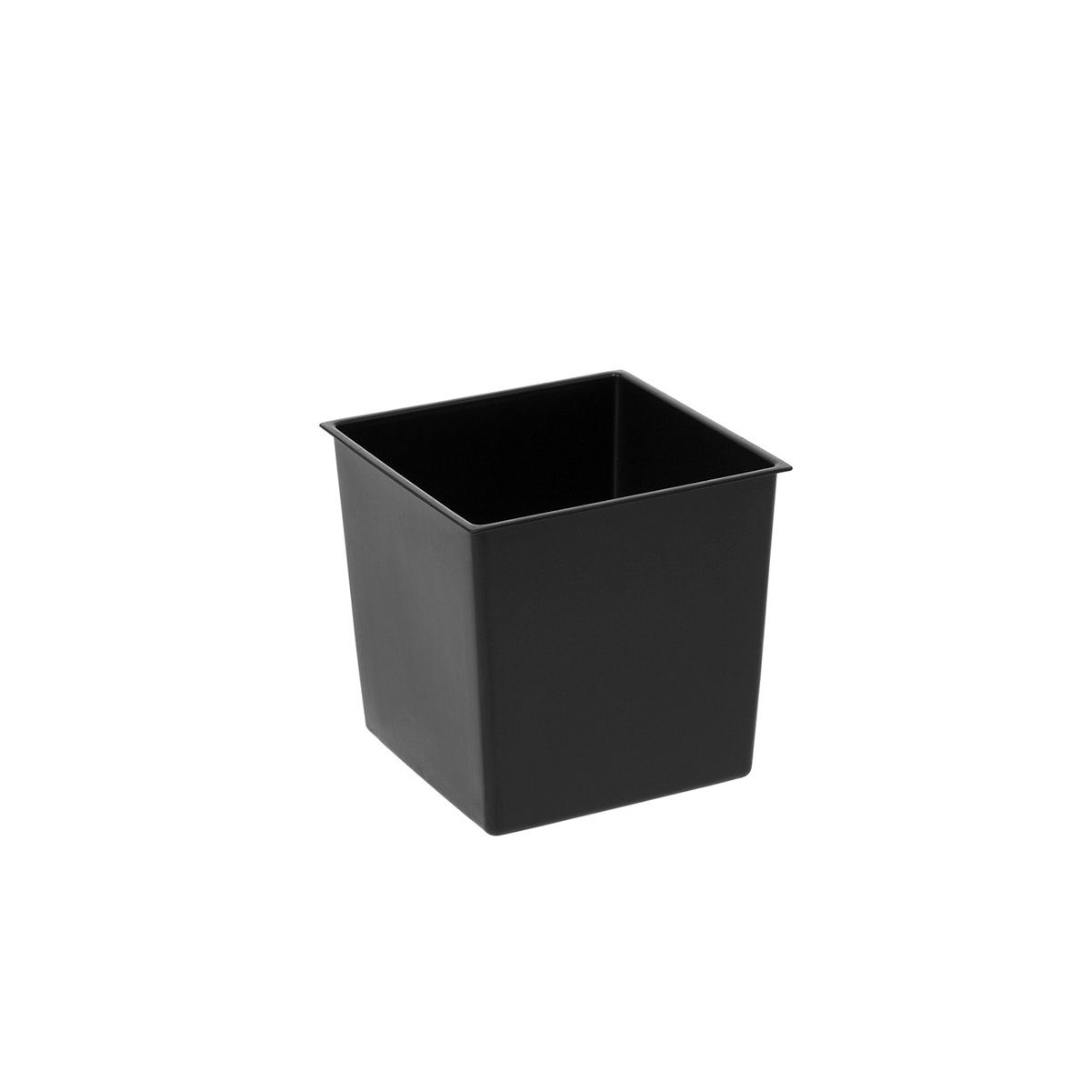 KAGM Pflanzkübel Blumenkübel Blumentopf in Rillenoptik Pflanzgefäß (inkl. Pflanzeinsatz)