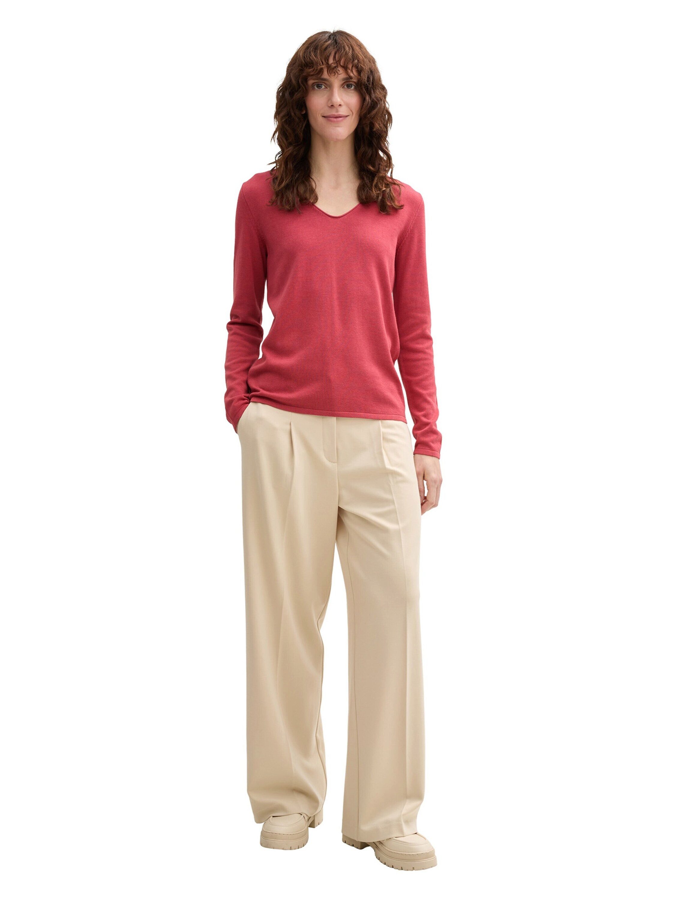 TOM TAILOR Strickpullover (1-tlg) Plain/ohne Details