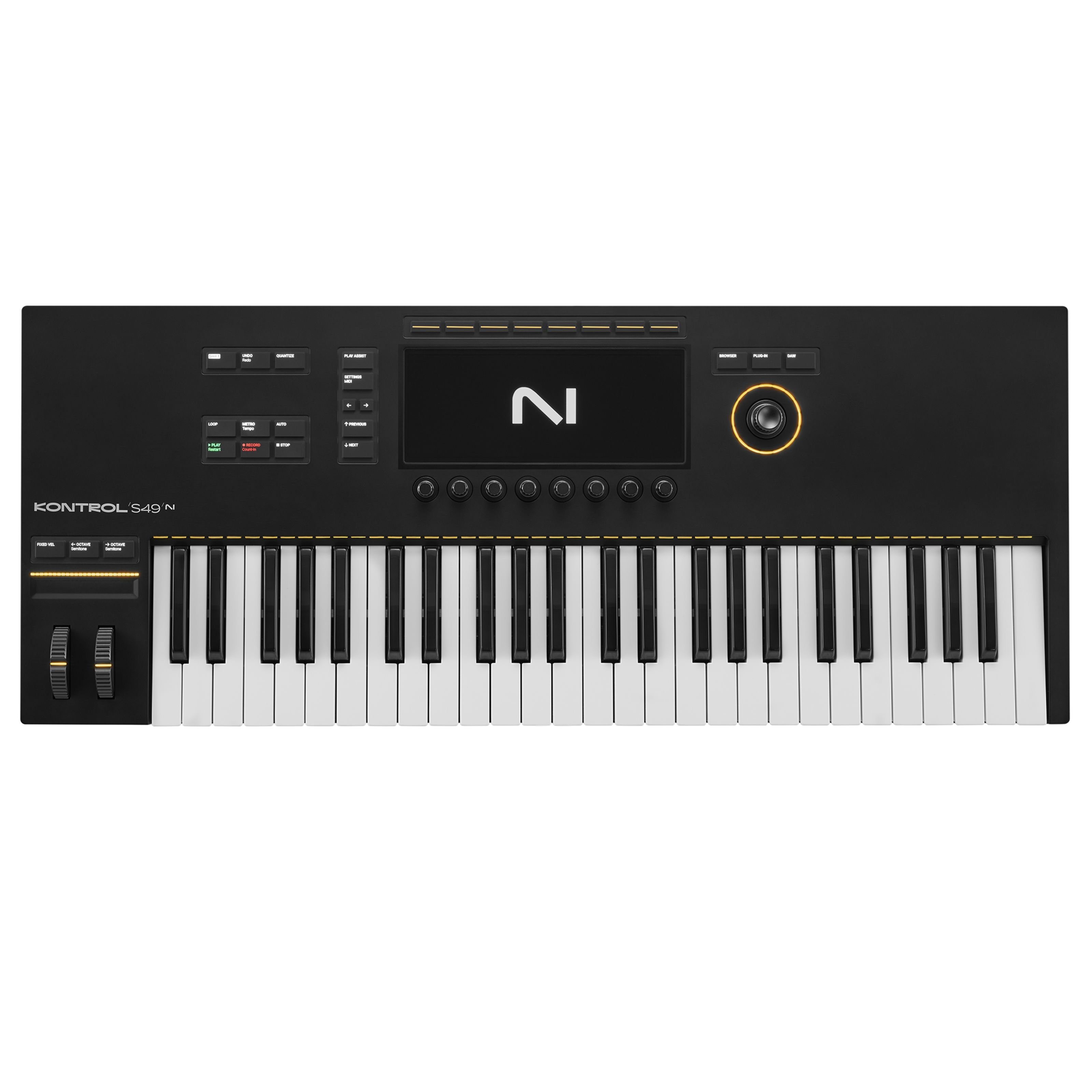 Native Instruments Masterkeyboard (Masterkeyboards, MIDI-Keyboard 49), KOMPLETE KONTROL S49 mk3 - Master Keyboard