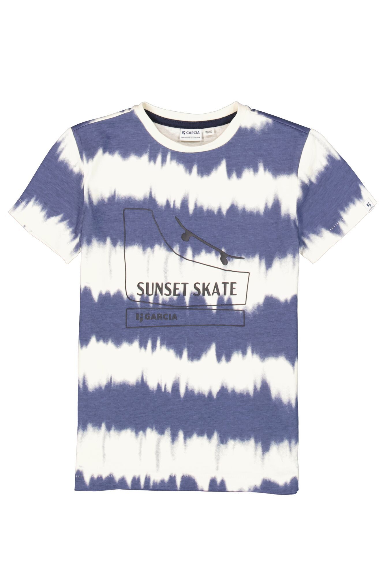 Garcia T-Shirt mit Tie-Dye-Muster