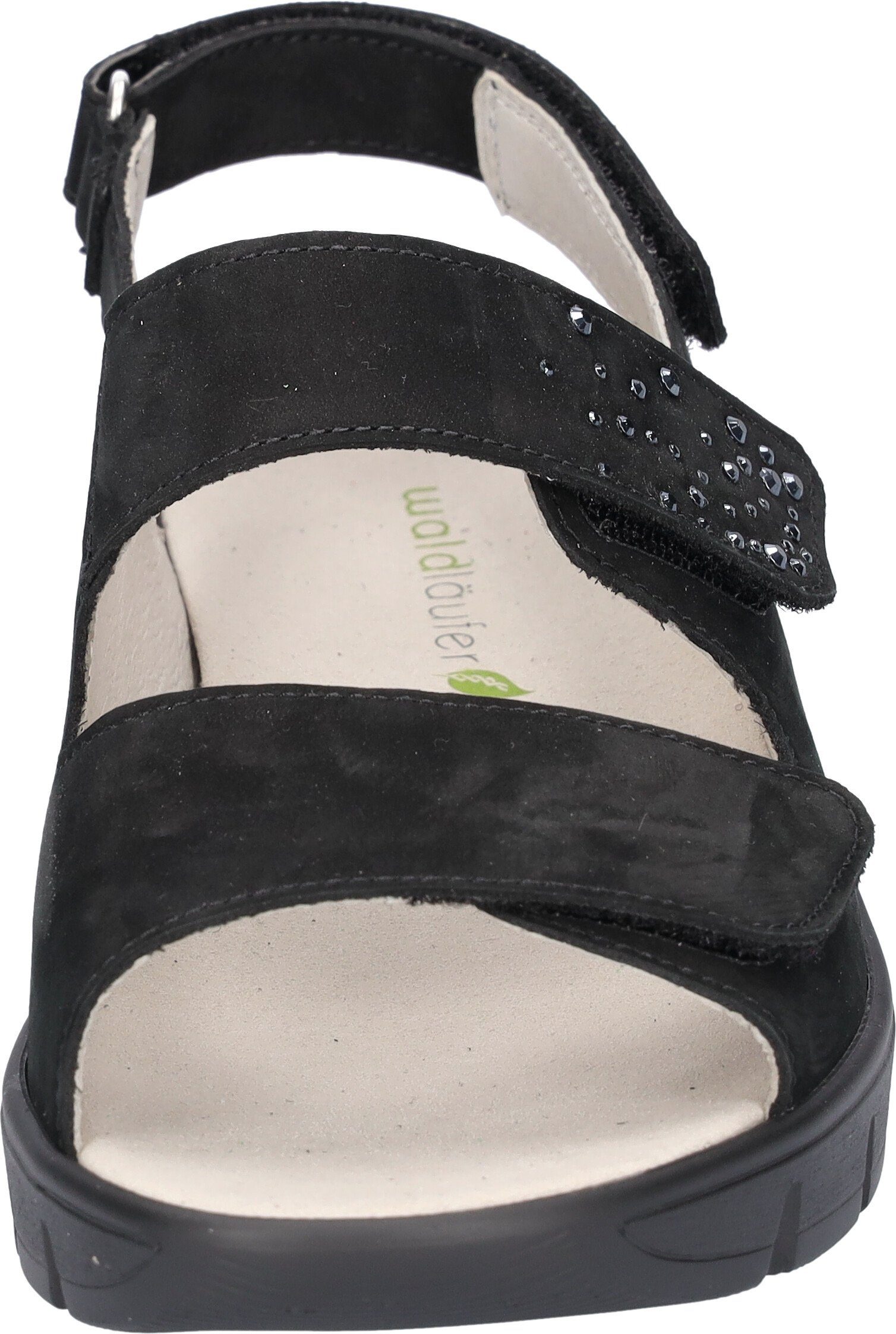 Waldläufer M-Wiola Sandale, Sommerschuh, Sandalette, Keilabsatz, in extraweiter Schuhweite M