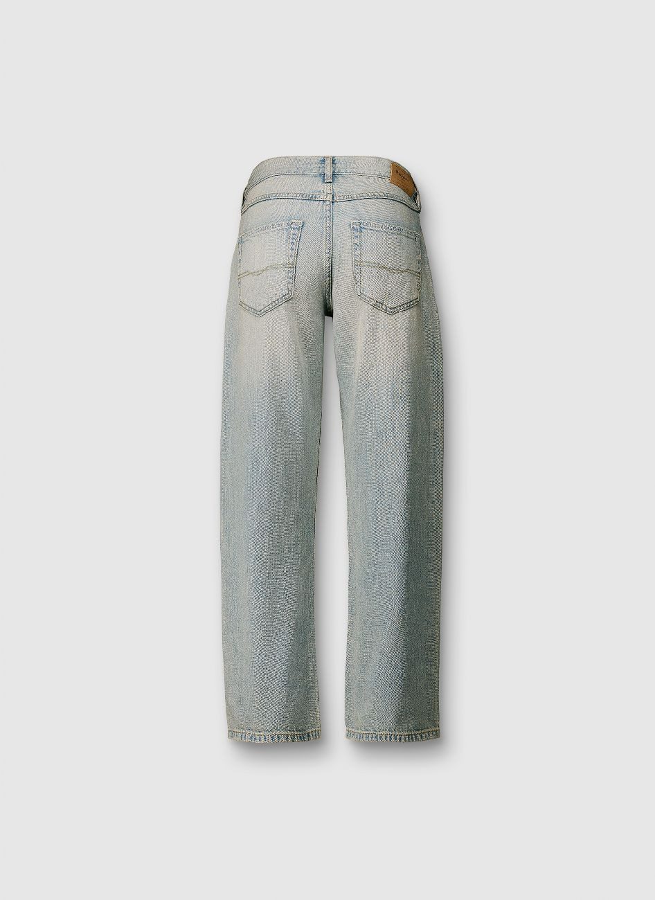 Pepe Jeans 5-Pocket-Jeans BOYFRIEND JEANS MW CRAFT mit mittlerem Bund – Bild 4 von 4