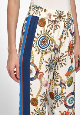 Laura Biagiotti Roma Stoffhose Silk mit modernem Design