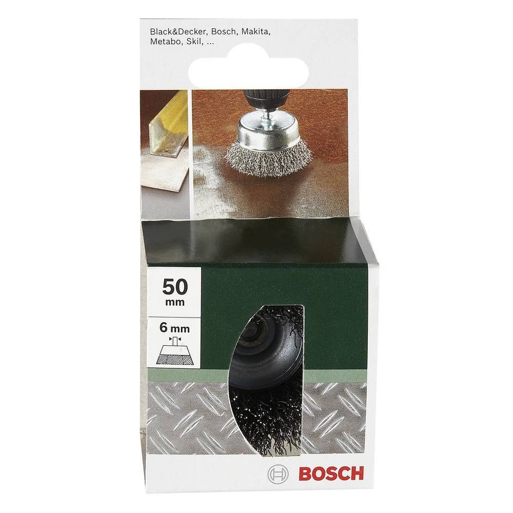 Thumbnail - BOSCH Schleifaufsatz Topfbürsten für Bohrmaschinen – Gewellter Draht