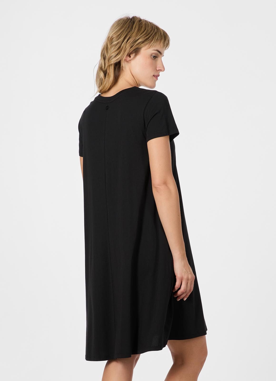 Ragwear Jerseykleid CHICKIE Fließende Baumwoll-Modal-Mischung mit Eingrifftaschen