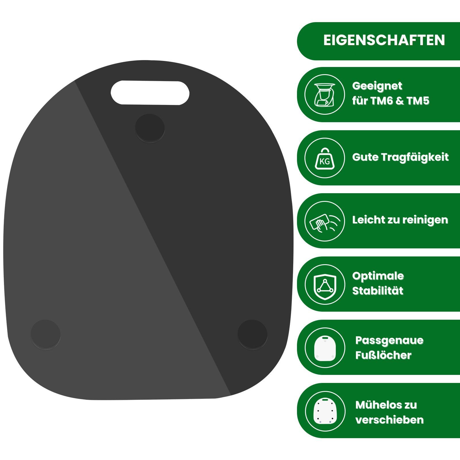Allyson Unterstellregal Gleitbrett für Thermomix TM5/TM6 günstig online kaufen