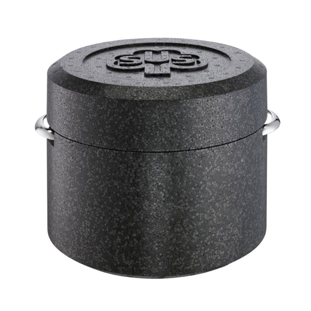 SCHULTE-UFER Kochtopf Thermobox mit Kochtopf 16 cm, Edelstahl,  spülmaschinengeeignet